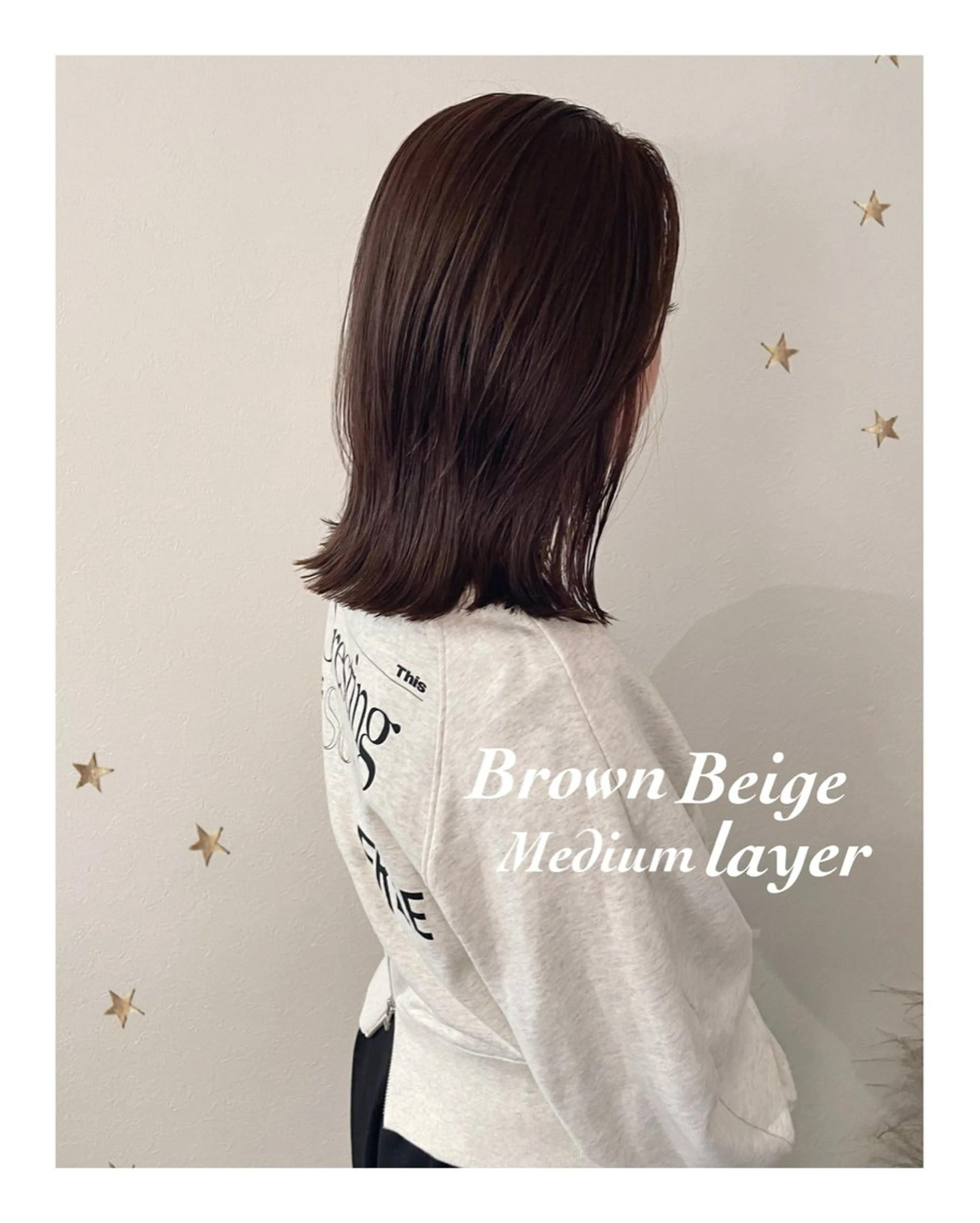 ミディアム カラー カット ヘアカラー salon AKIRA所属・市川 千夏のヘアスタイル