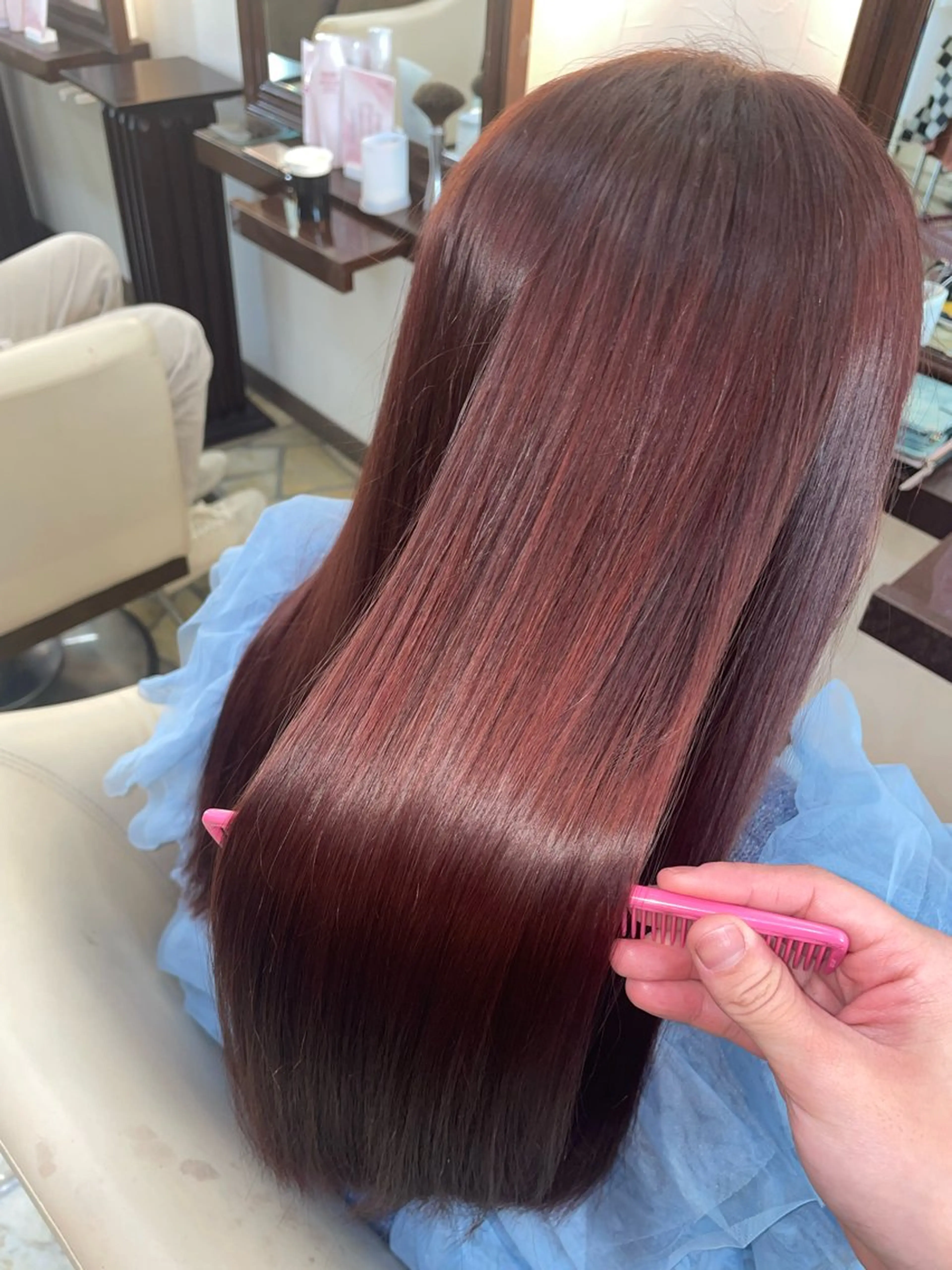 ミディアム 奈良/生駒/髪質改善 FEEL/マコのヘアスタイル