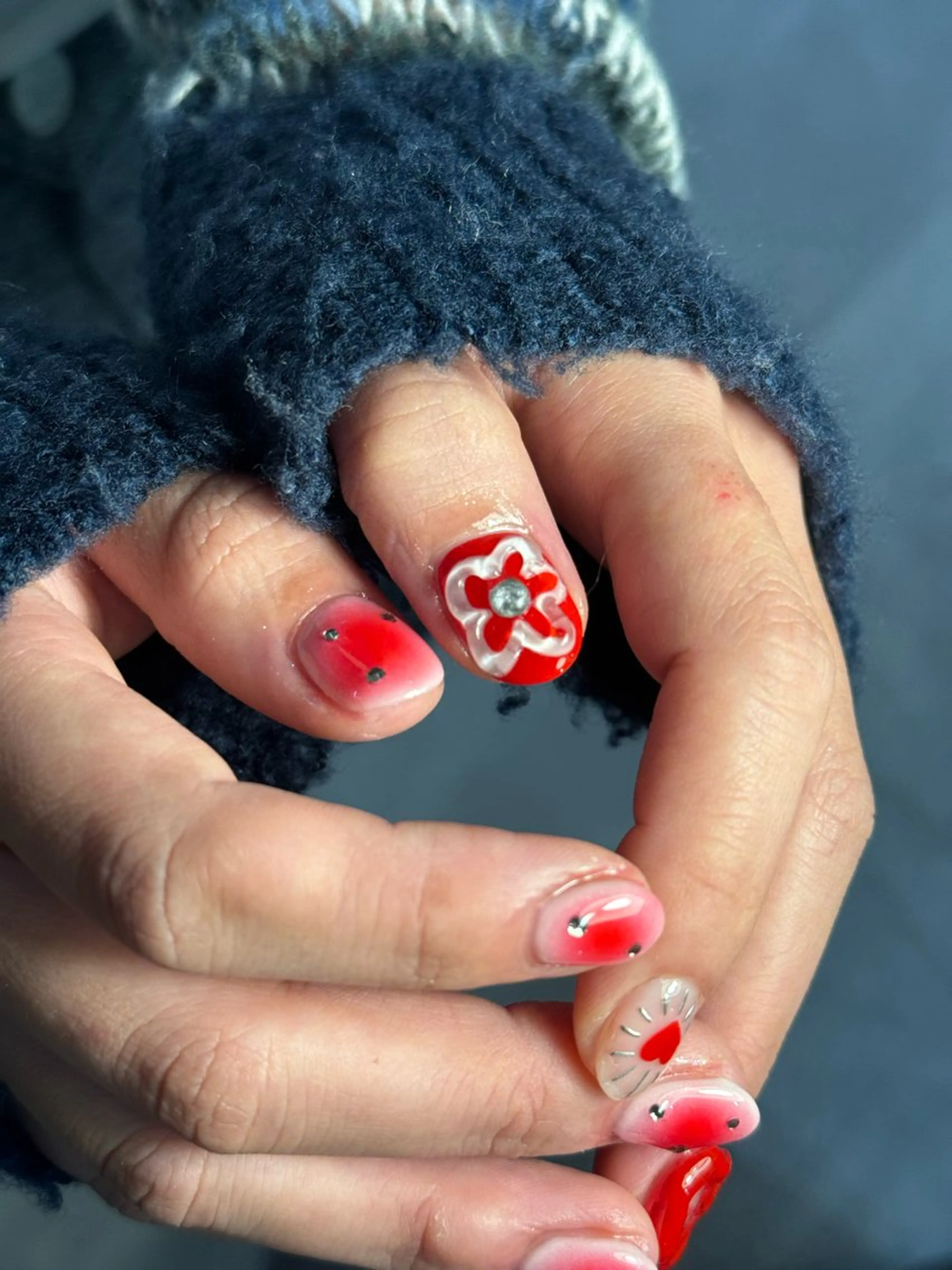 ネイル アートネイル nail atelier 泡沫 utakata所属・ナカジマミナミ ﾈｲﾘｽﾄのネイルデザイン