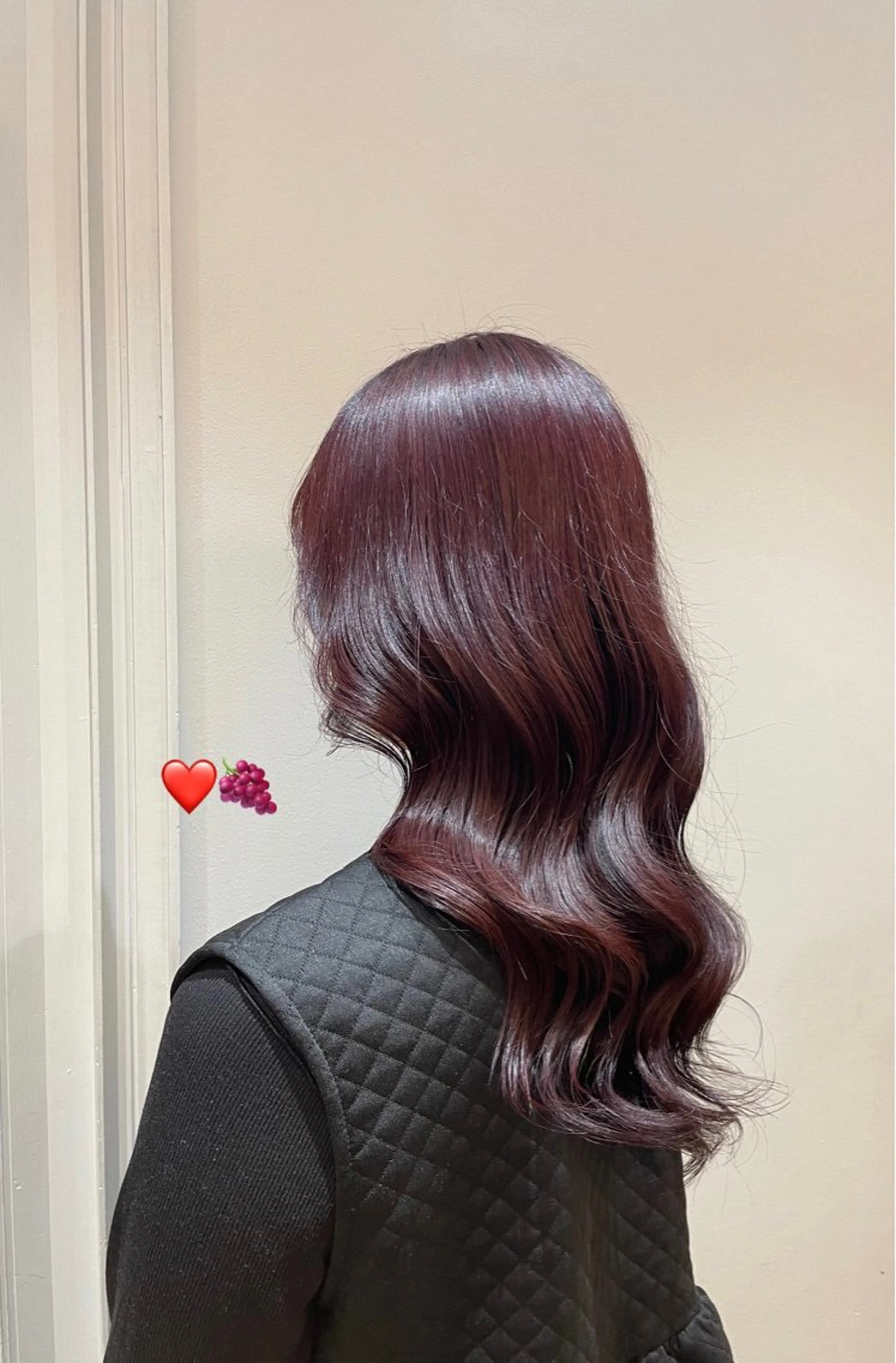 ロング ヘアカラー トリートメント ハイトーン/透明感 カラー/下出有沙のヘアスタイル