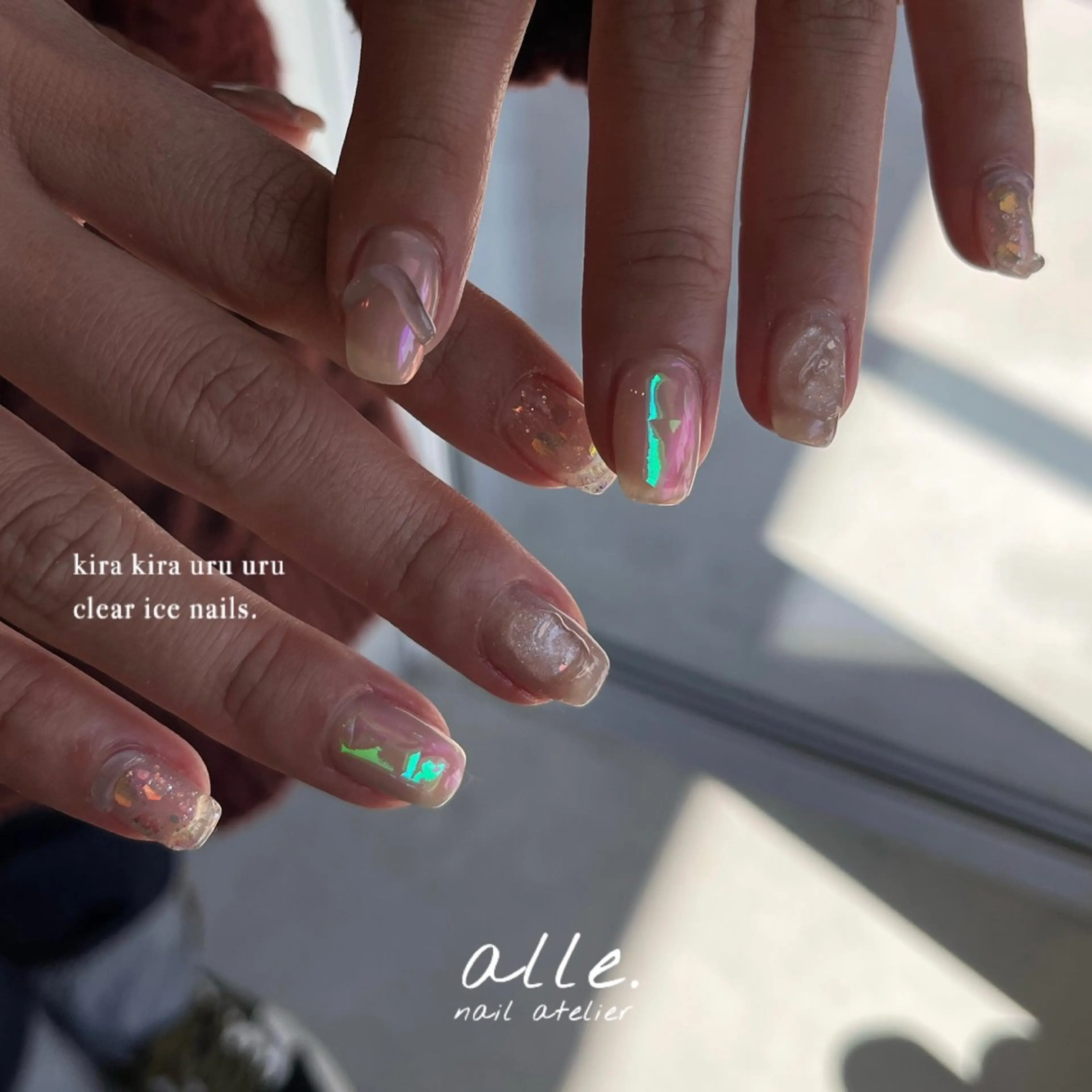 ネイル ハンドネイル atelier alle.のネイルデザイン