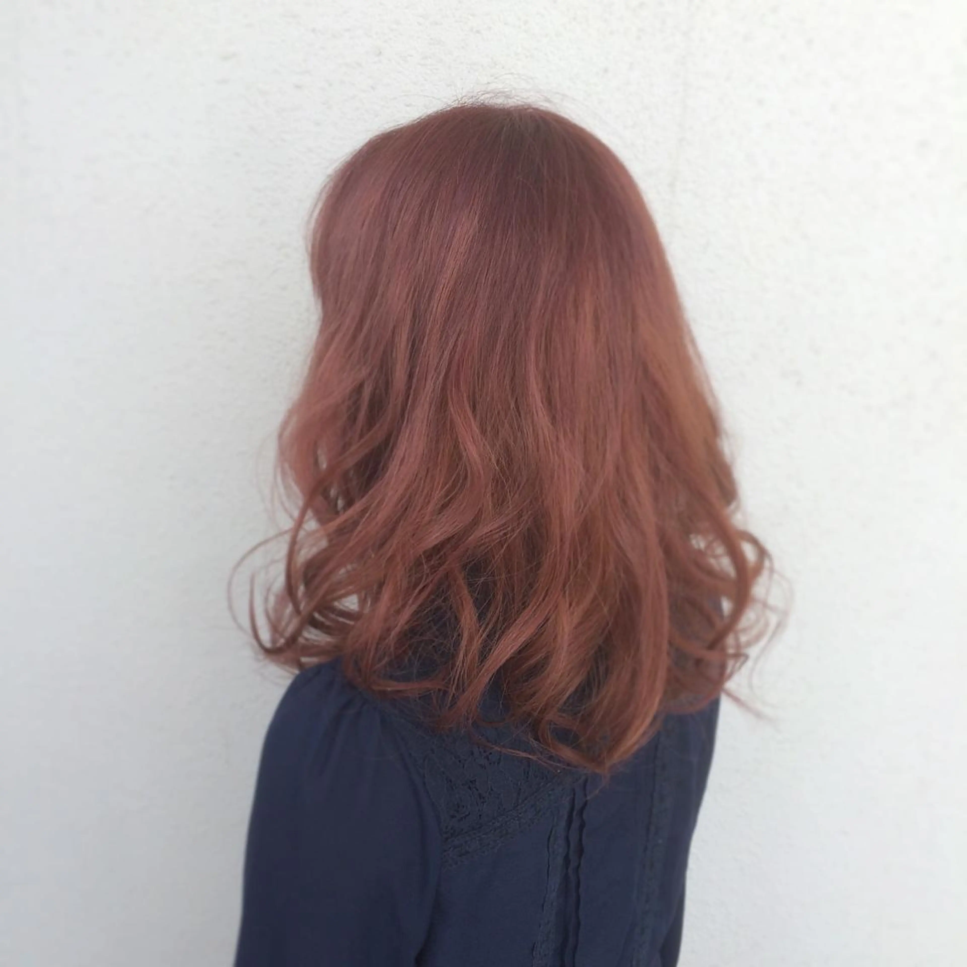 ミディアム カラー ダブルカラー インナーカラー/天神 ブリーチ/吉田のヘアスタイル