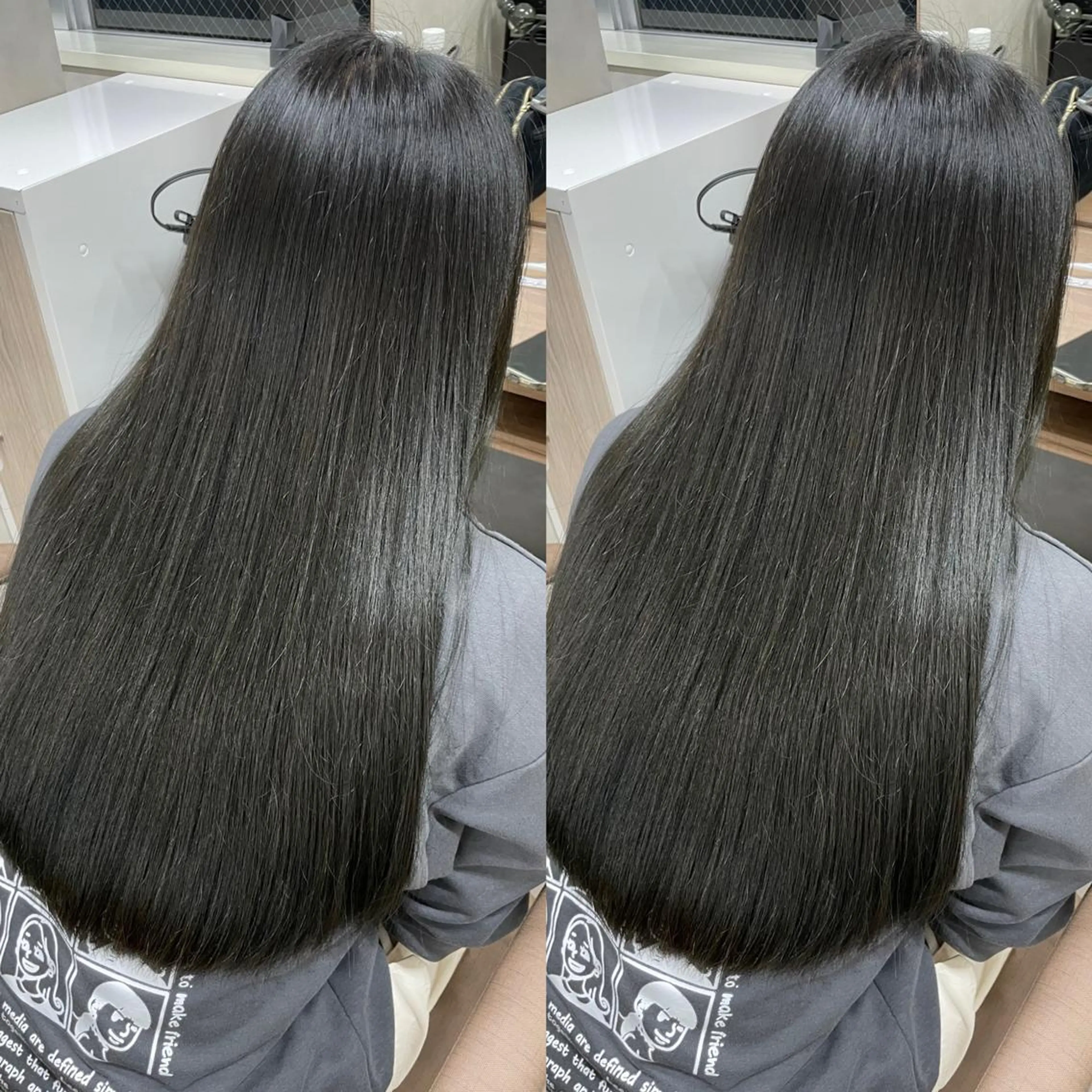 【毎朝のスタイリングに感動を】カット+カラー＋コスメ縮毛矯正 +3Stepトリートメント 17900→15900の写真