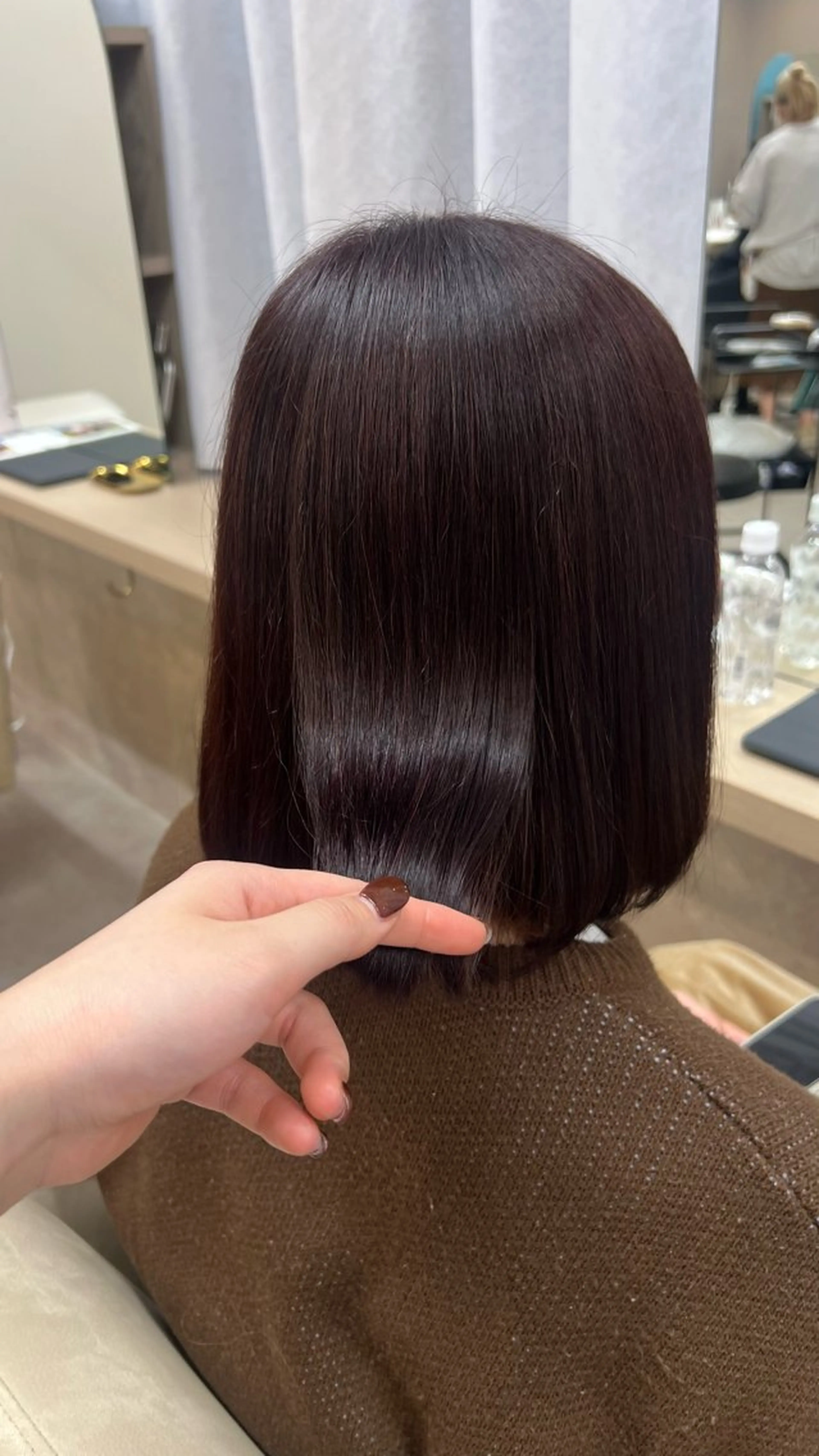 ショート カラー ヘアカラー 山下 稚葉 艶髪/透明感カラーのヘアスタイル