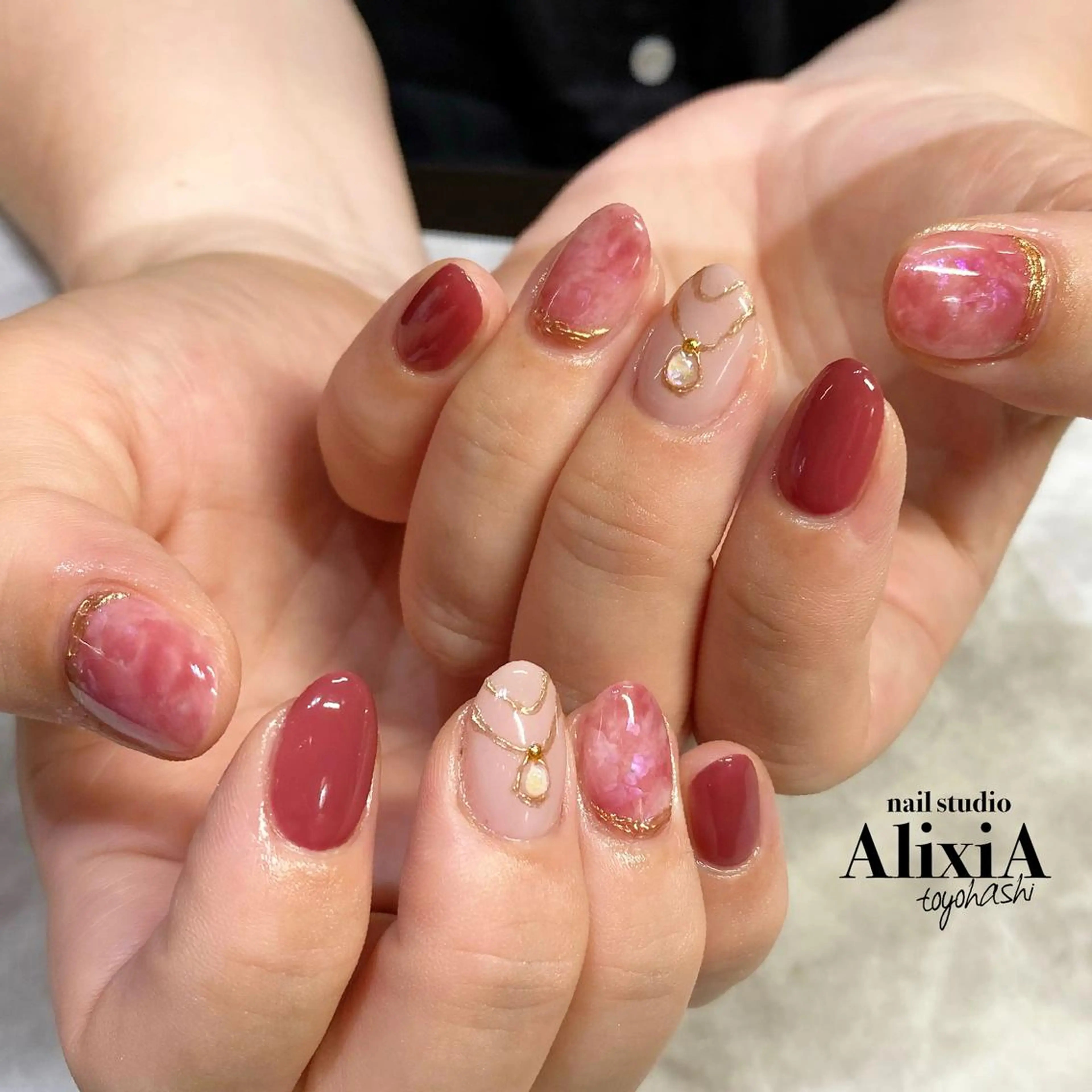 ネイル フットネイル AlixiA   nail studio所属・AlixiA ゆみのネイルデザイン