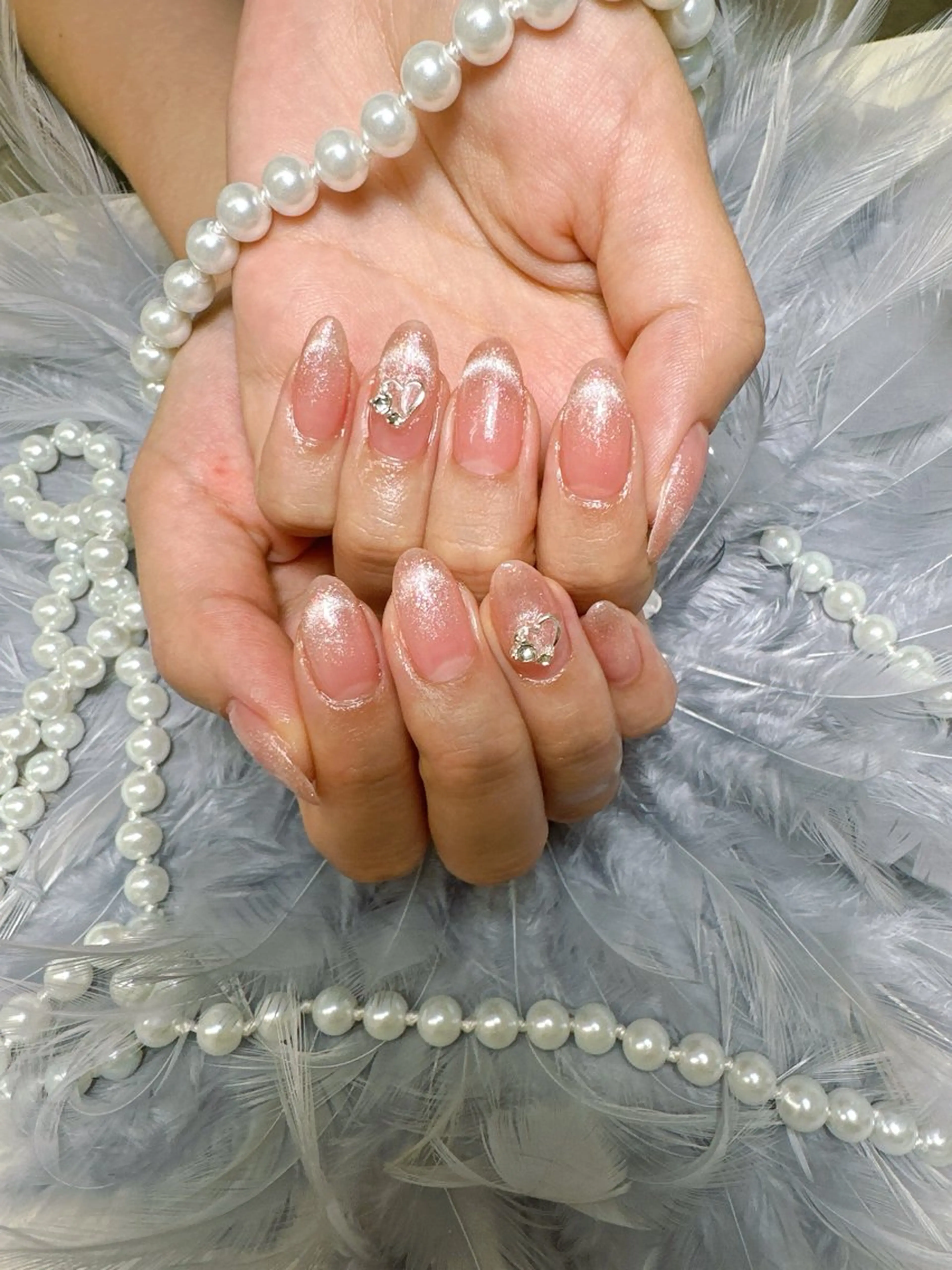 ネイル グラデーション マグネットネイル ハンドネイル Pretty Nail Salon     　(ジェル&ケア)所属・Pretty Nail Salonのネイルデザイン