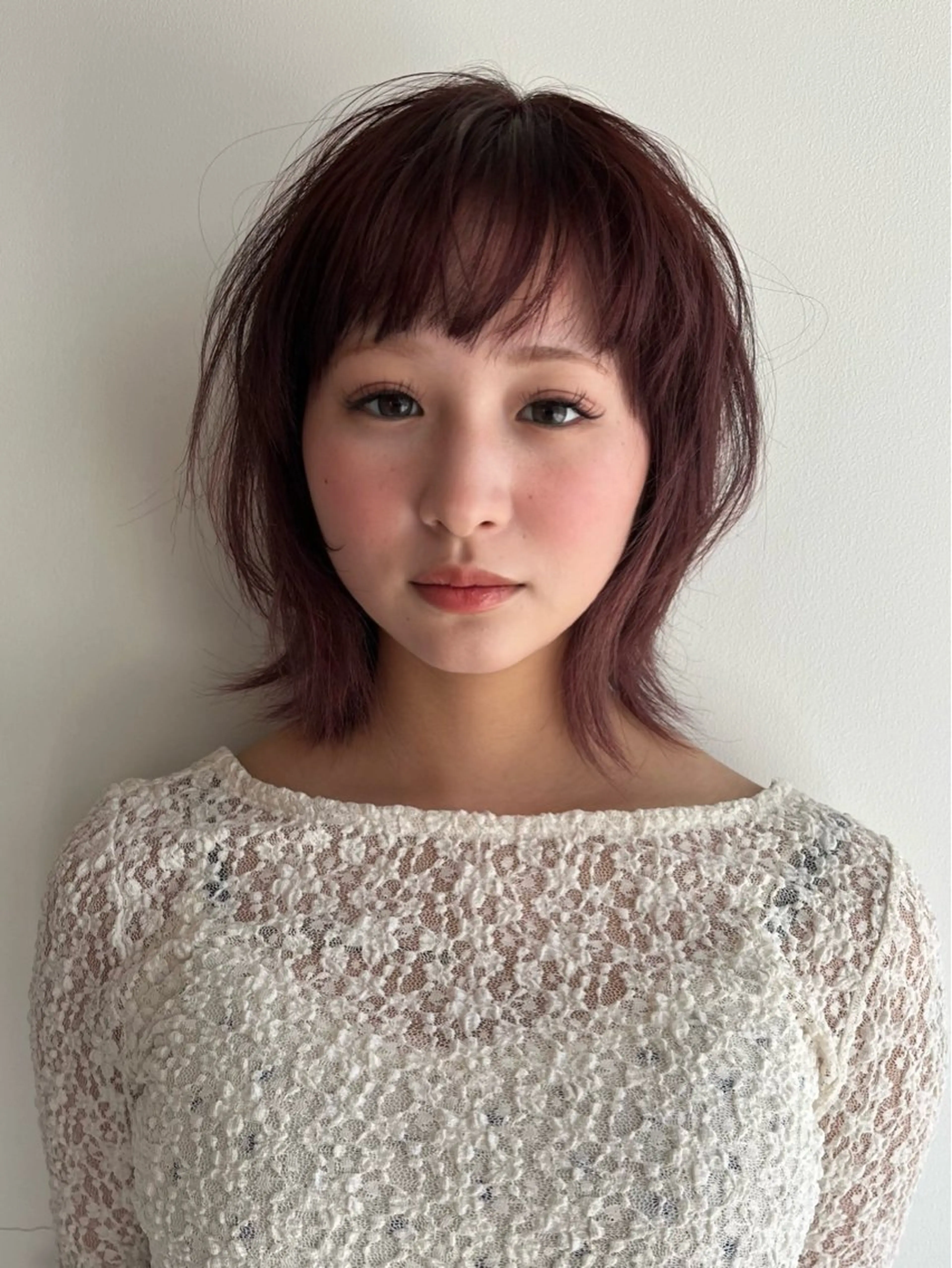 ミディアム 片山 椋馬のヘアスタイル