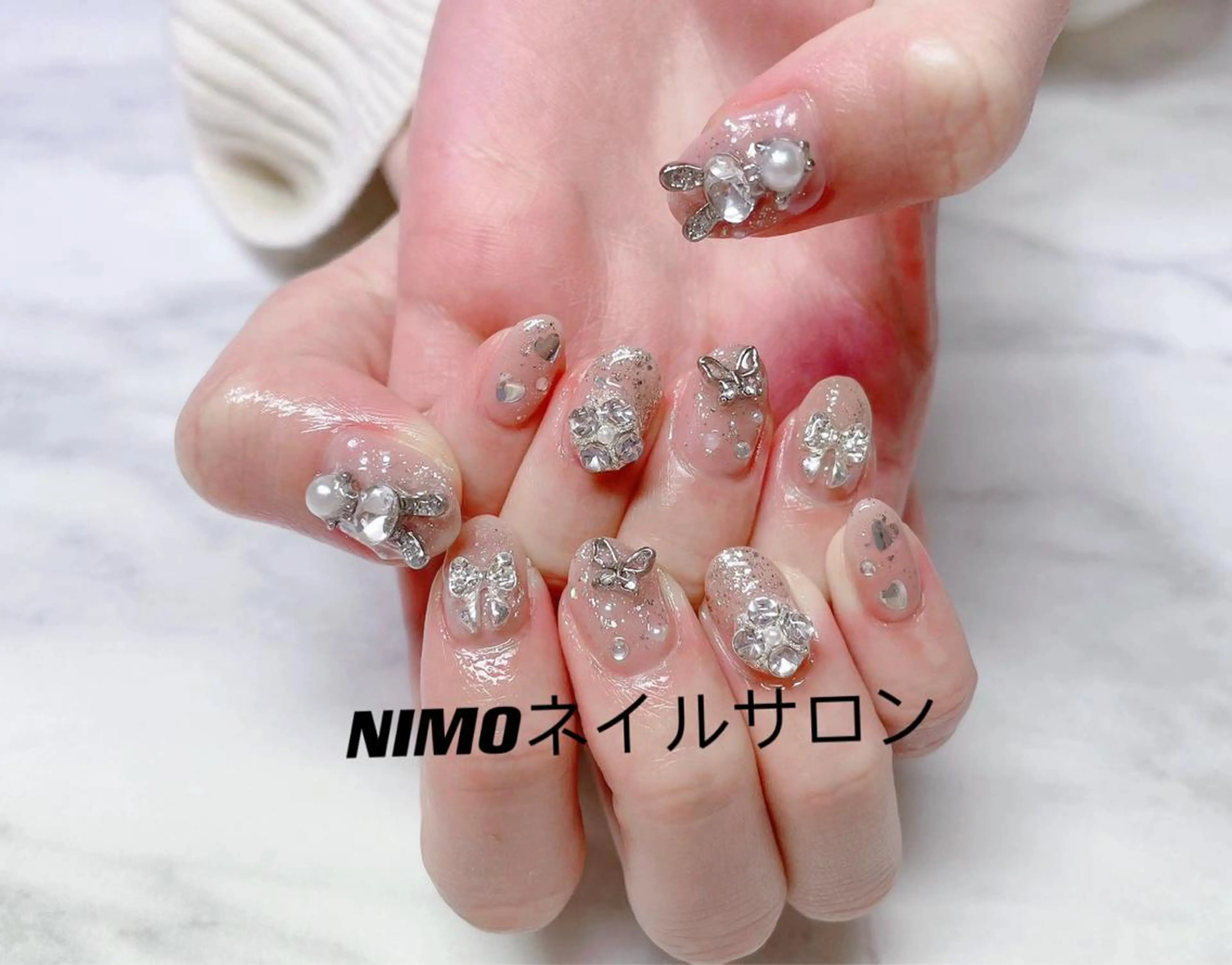 カラー ネイル ハンドネイル ハンドケア NIMO ネイルサロンのネイルデザイン