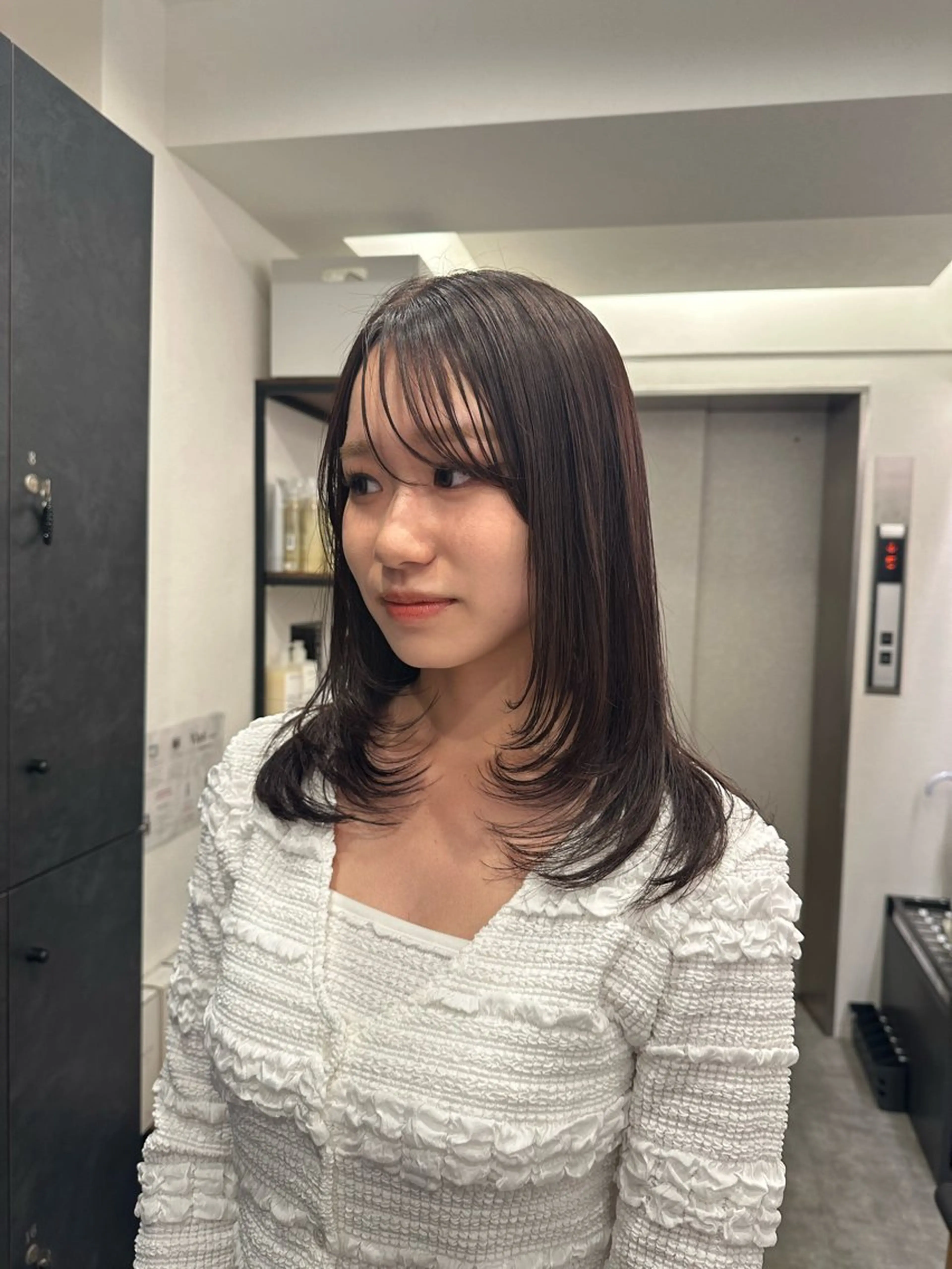 ミディアム カラー 銀座/ヘアセット シマムラ ミホのヘアスタイル