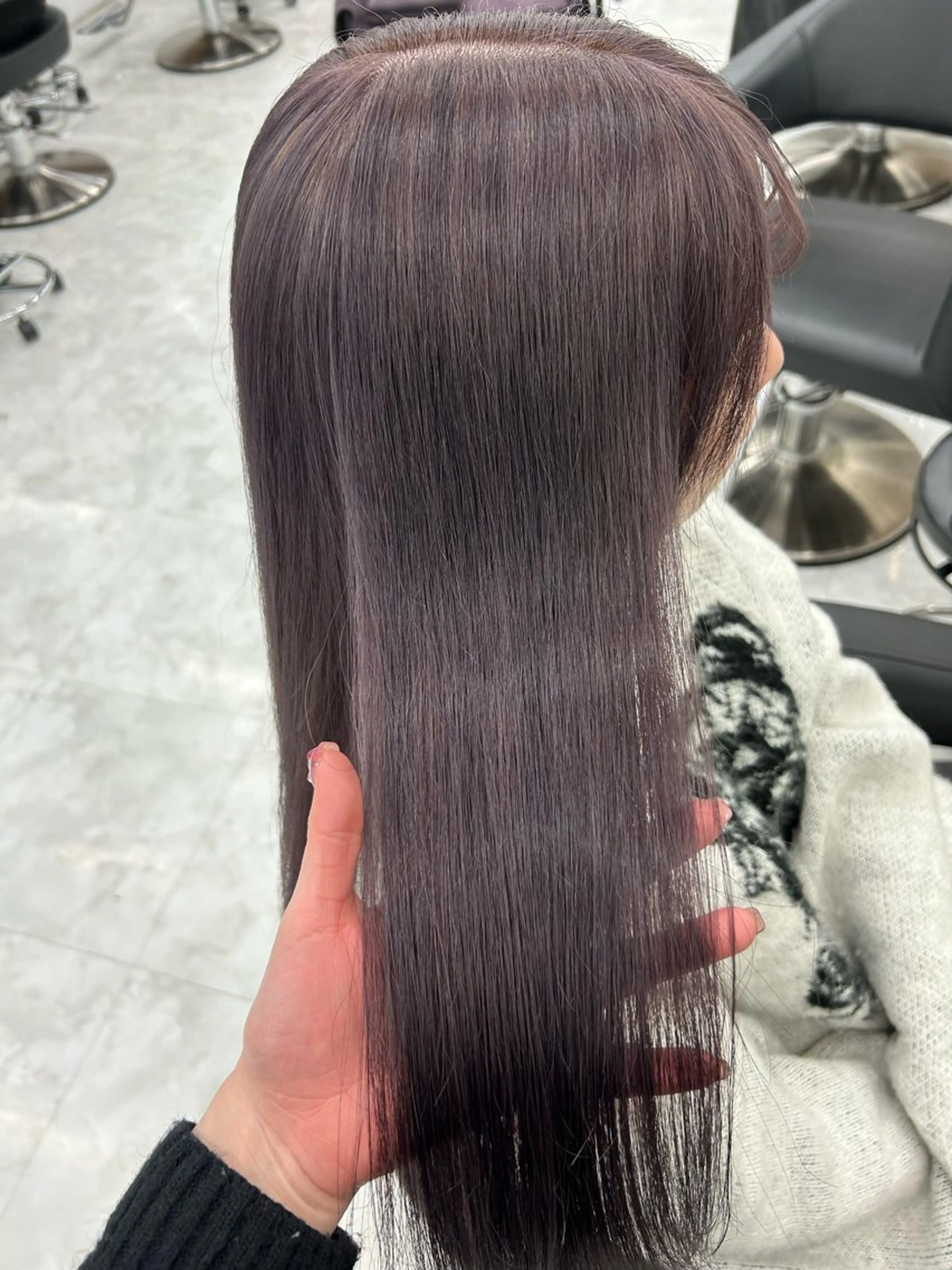 ロング 淡色ラベンダー♡ ニーナ🎀🦙のヘアスタイル