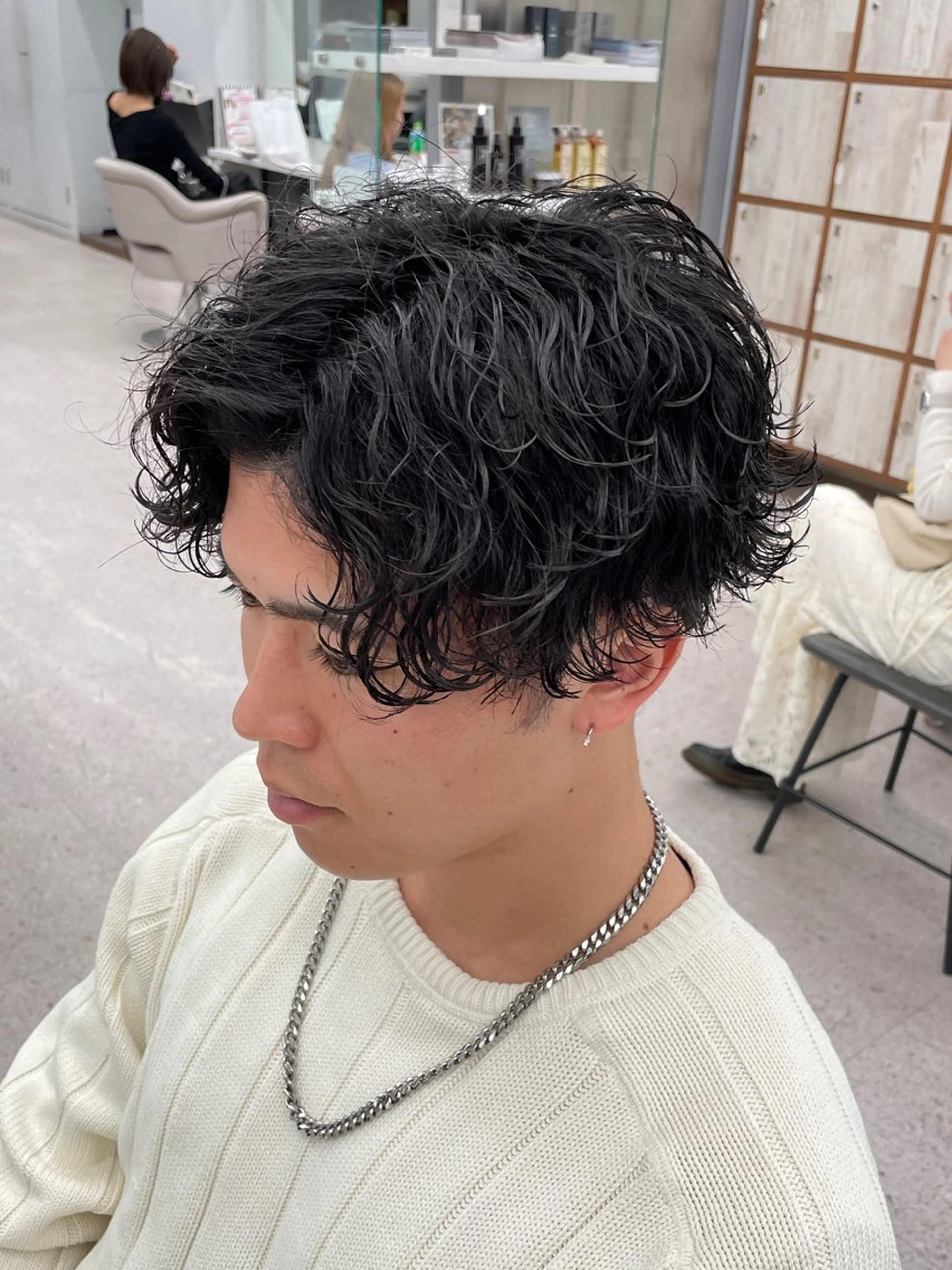 パーマ メンズ メンズスタイリスト✨ 助川龍哉のヘアスタイル