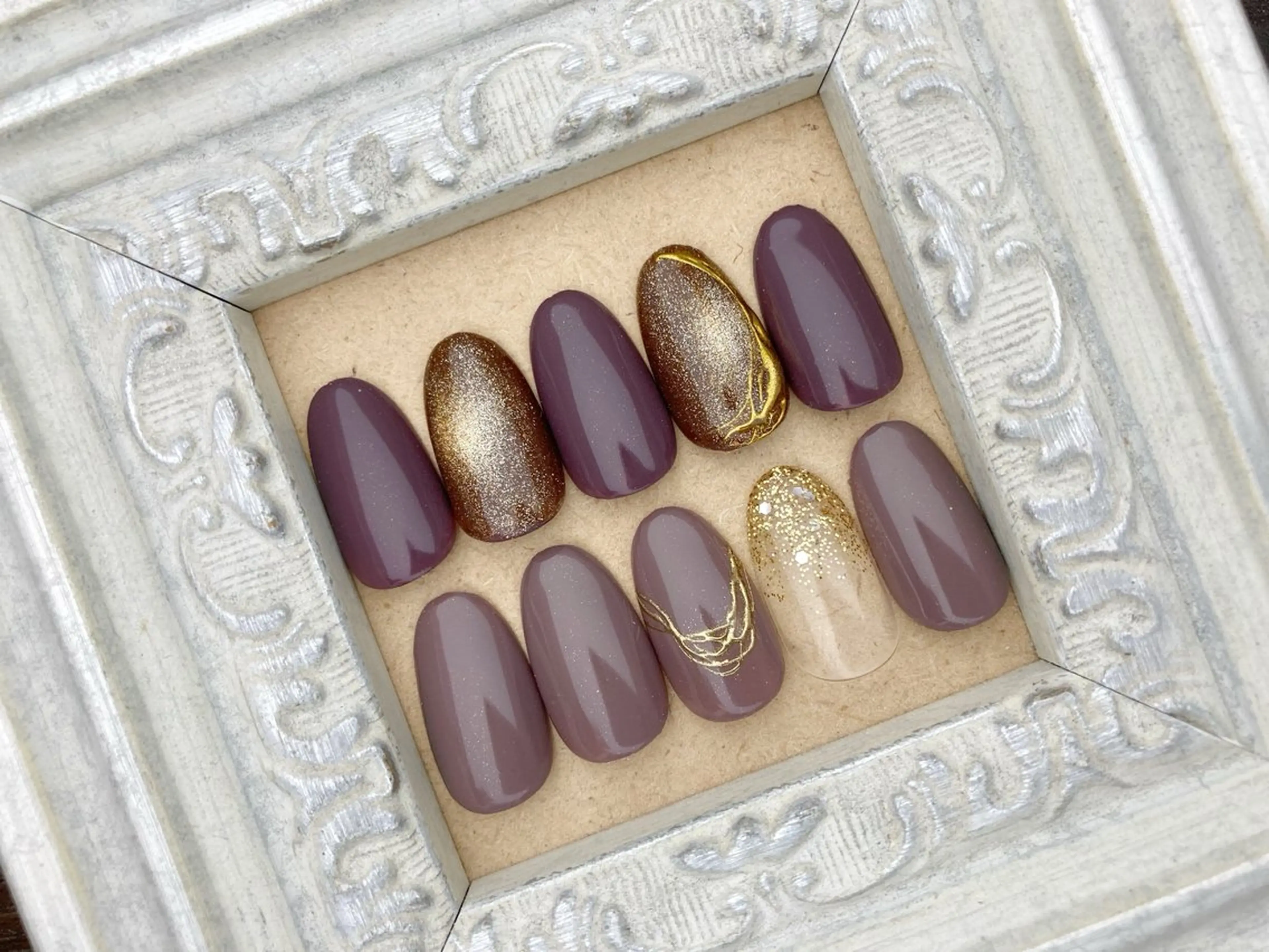 ネイル hair design calm所属・清水 一恵のネイルデザイン