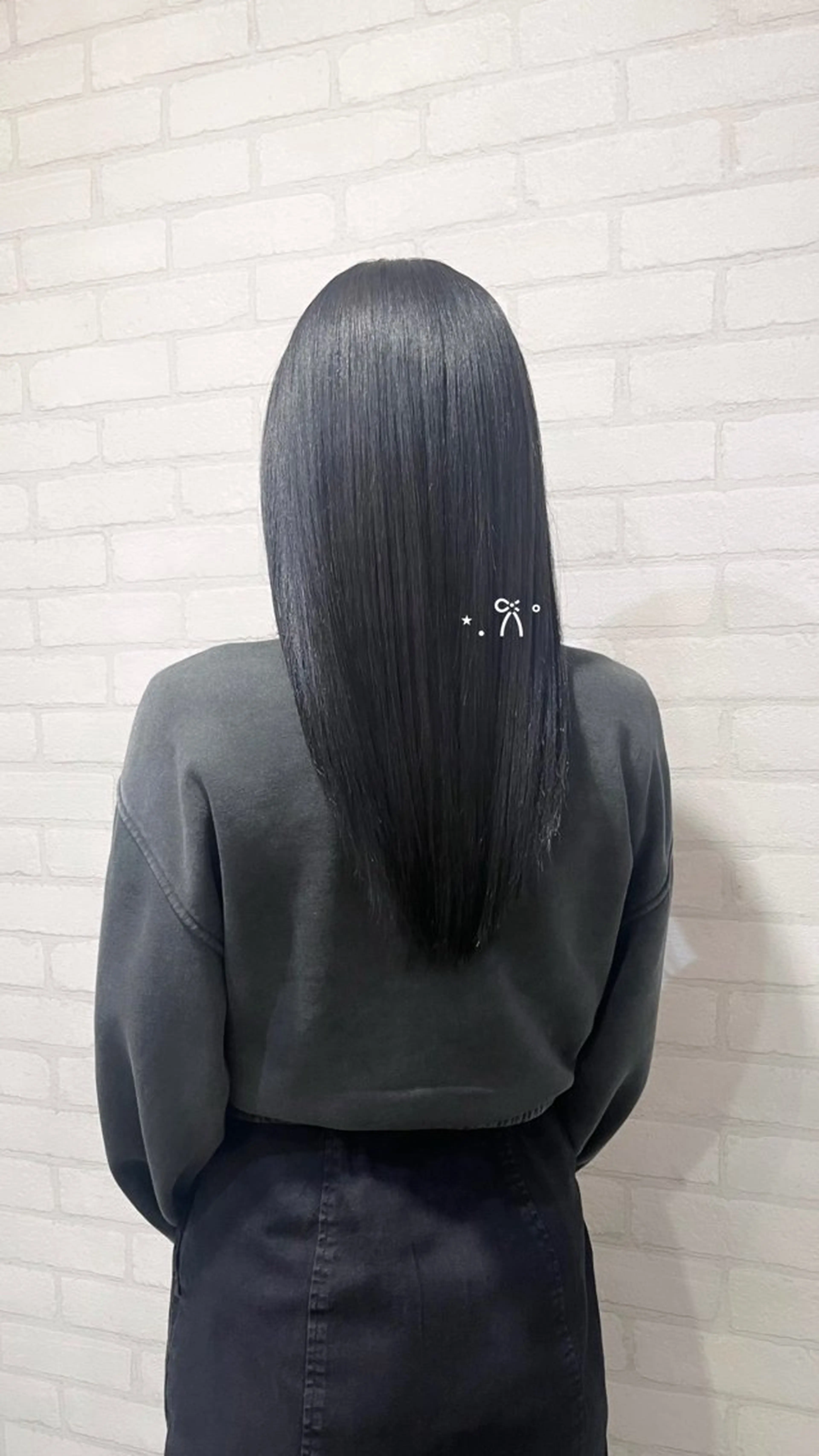 セミロング カラー 🎀RUI/髪質改善 /美髪矯正/艶カラーのヘアスタイル