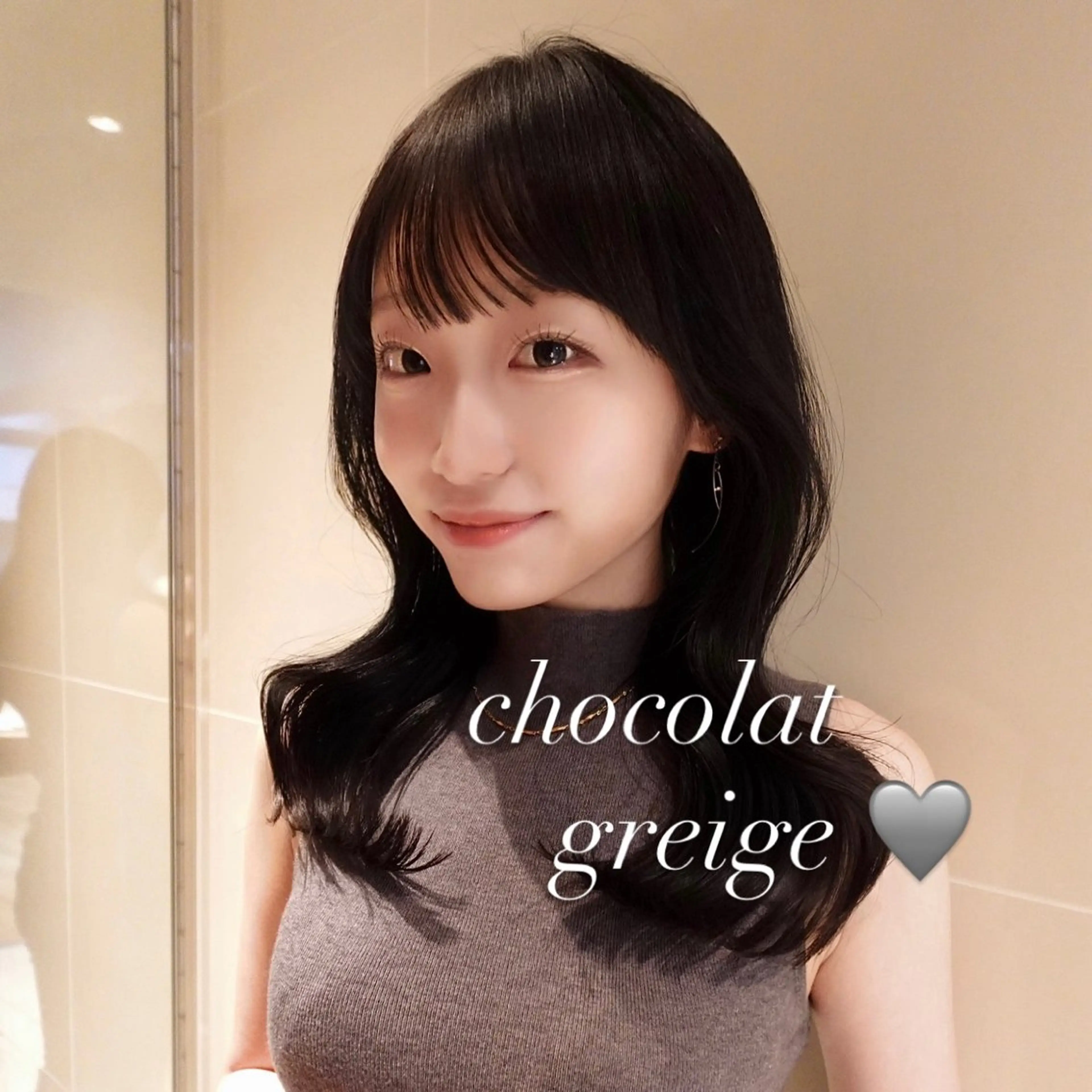 🫧前髪cut × 艶color × premiere treatme🫧アイロン仕上げ付きの写真