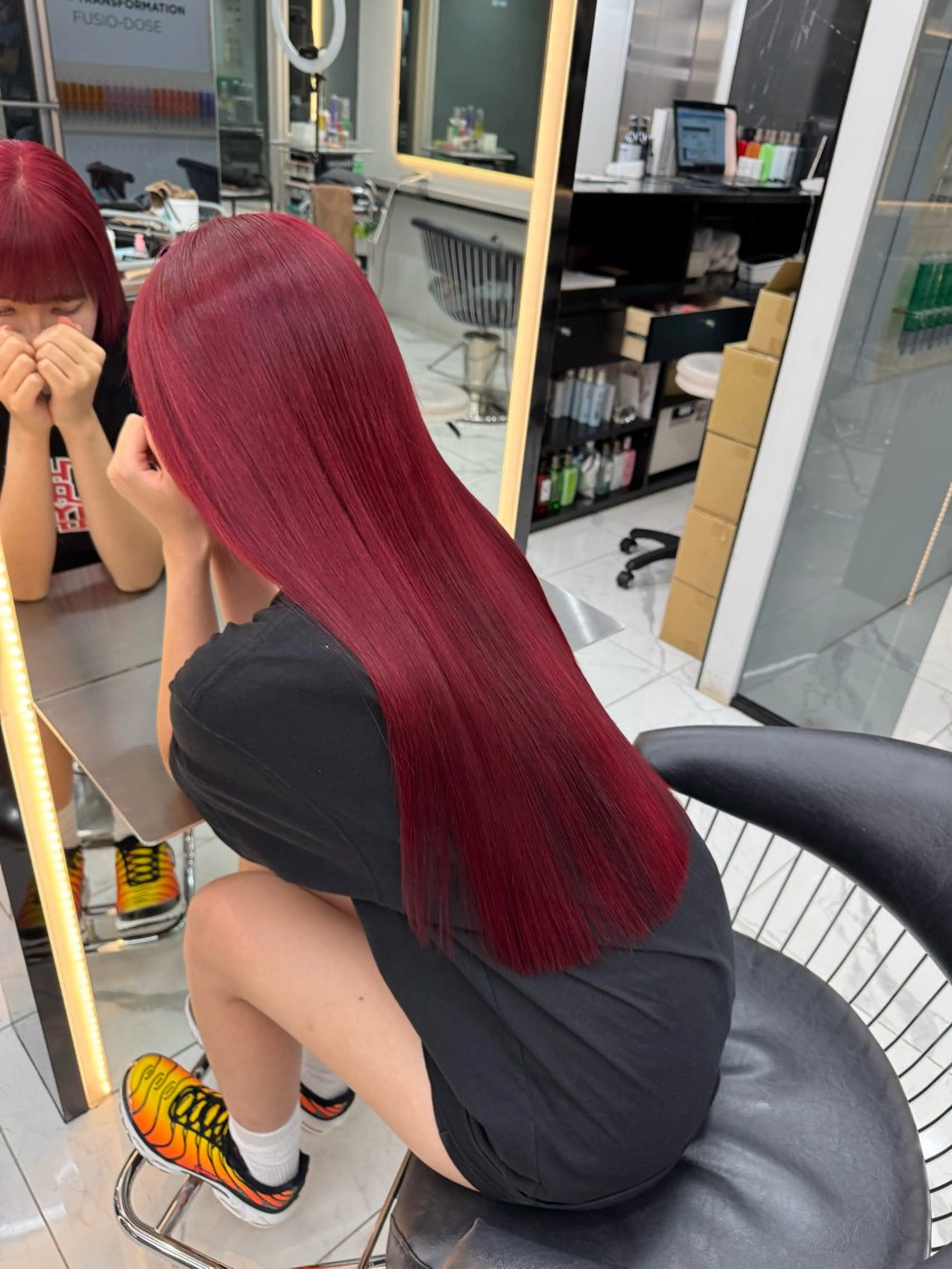 ロング カラー Lapis渋谷本店 Rikoのヘアスタイル