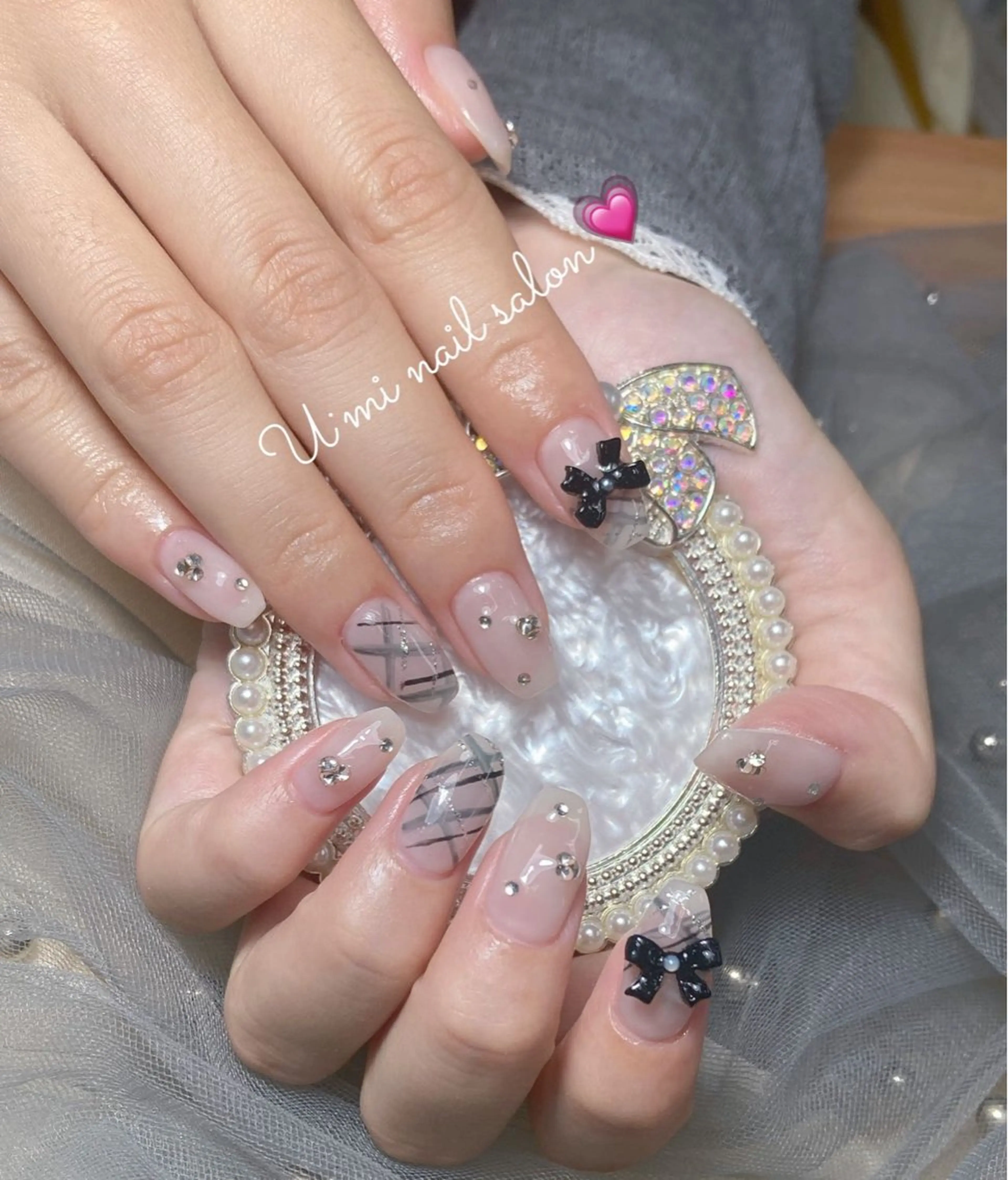 ネイル 持ち込み ハンドネイル Ｕ·Mi nail salon所属・u・mi  上野御徒町パラジェルのネイルデザイン