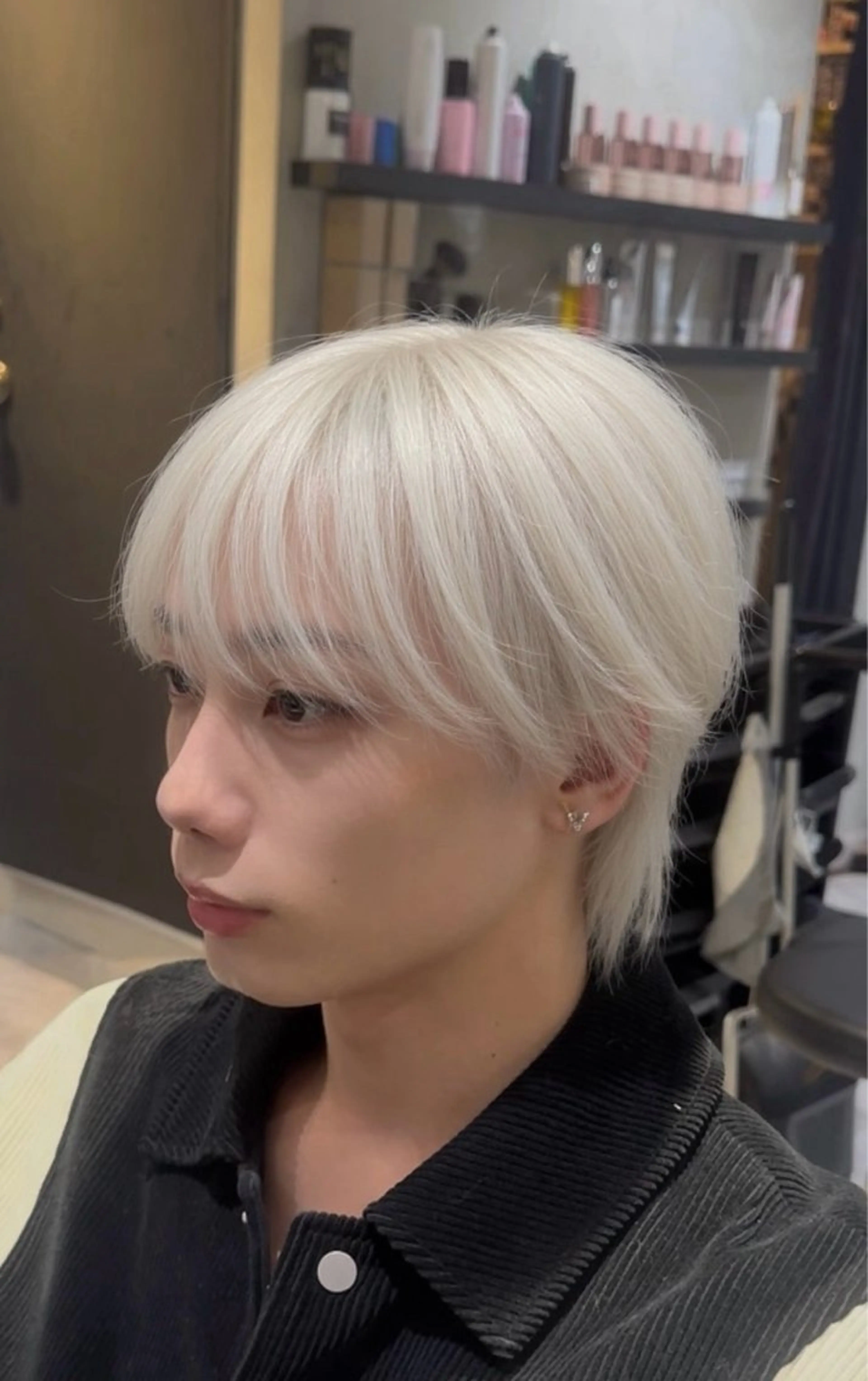 ショート カット ヘアカラー トリートメント 💎韓国レイヤー ×エクステゆうま💎のヘアスタイル