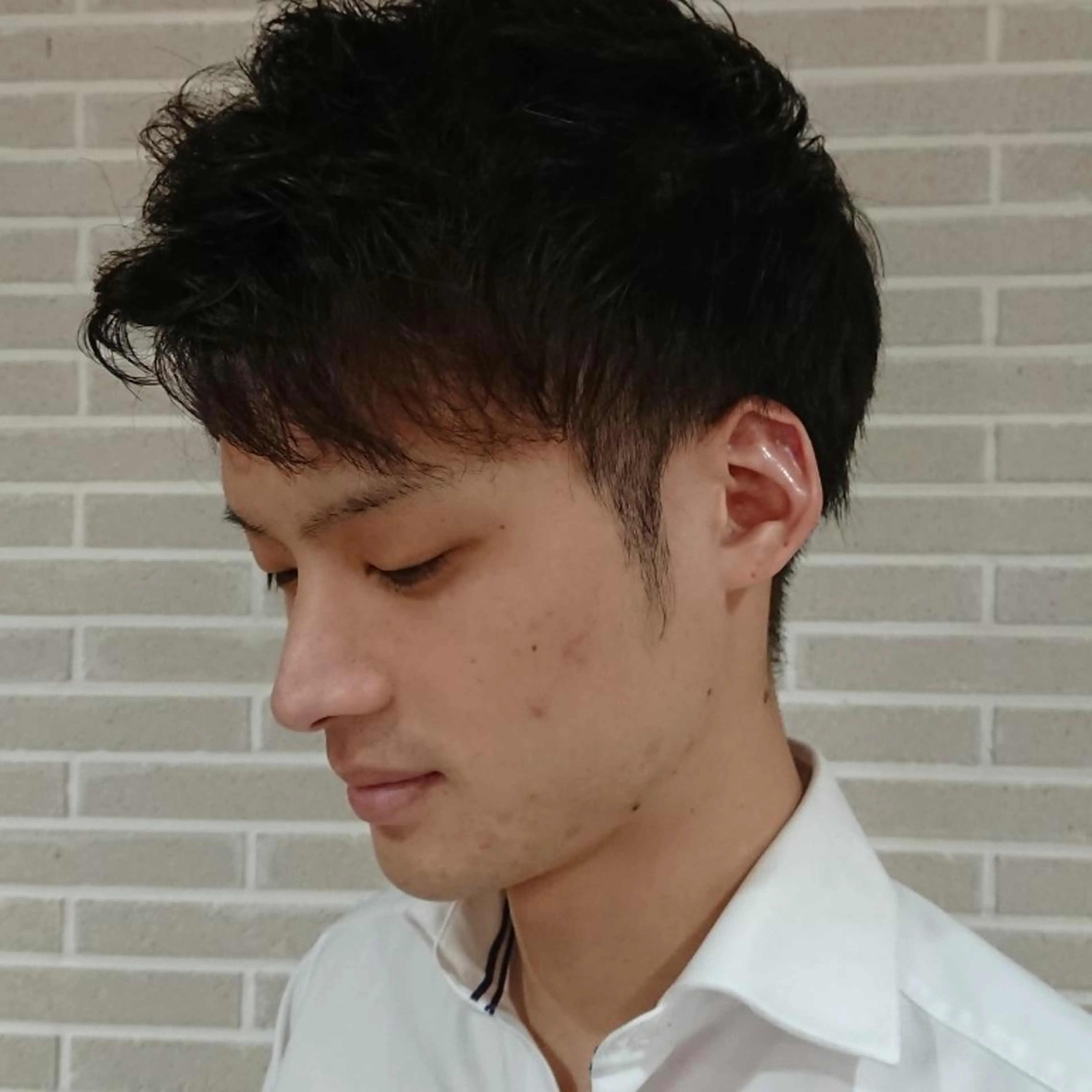 メンズ カラー パーマ ヘアアレンジ ブリーチ/ヘアケア/ 艶髪/イギチハルのヘアスタイル