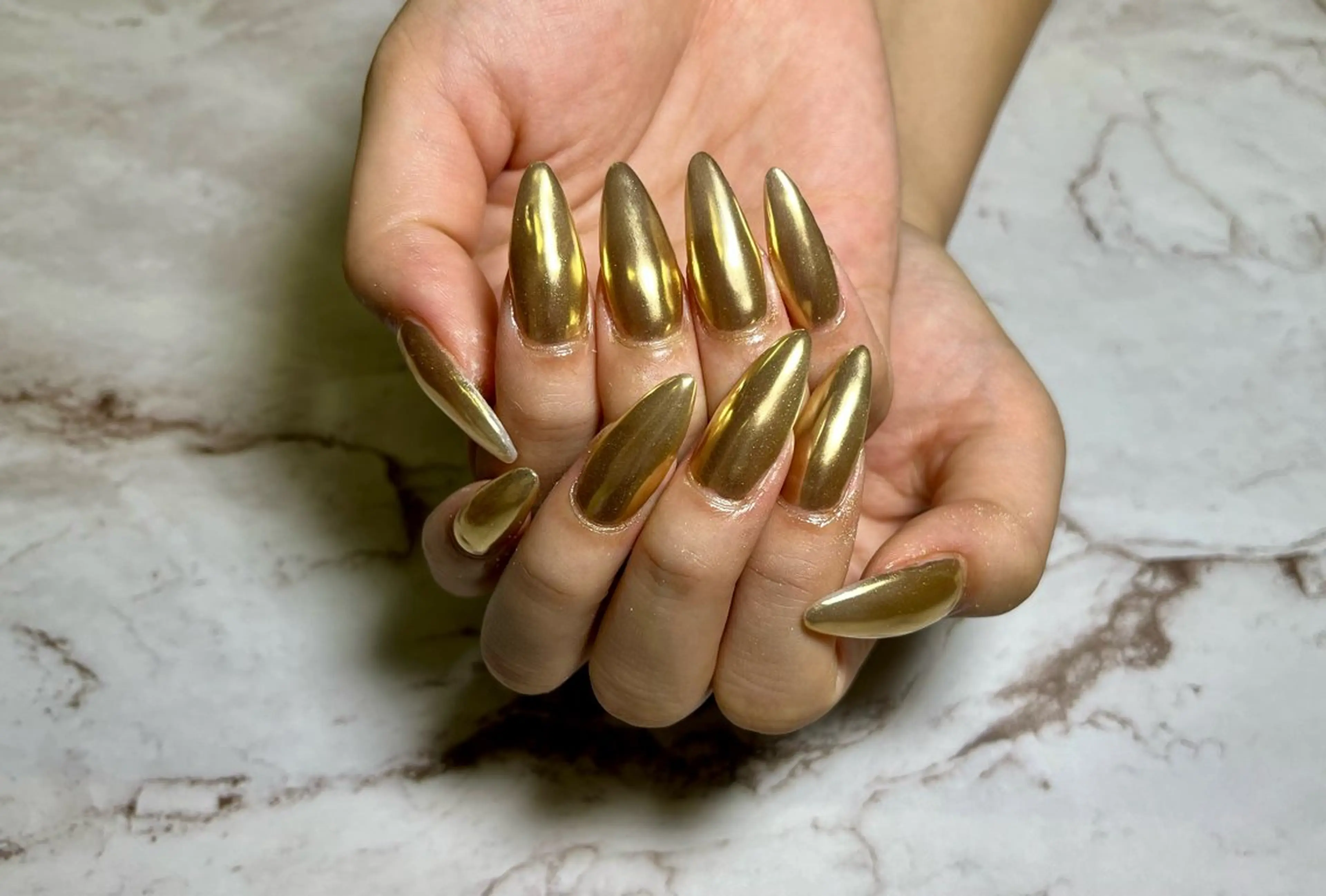 ネイル ミラーネイル 持ち込み NAIL salon ACEのネイルデザイン