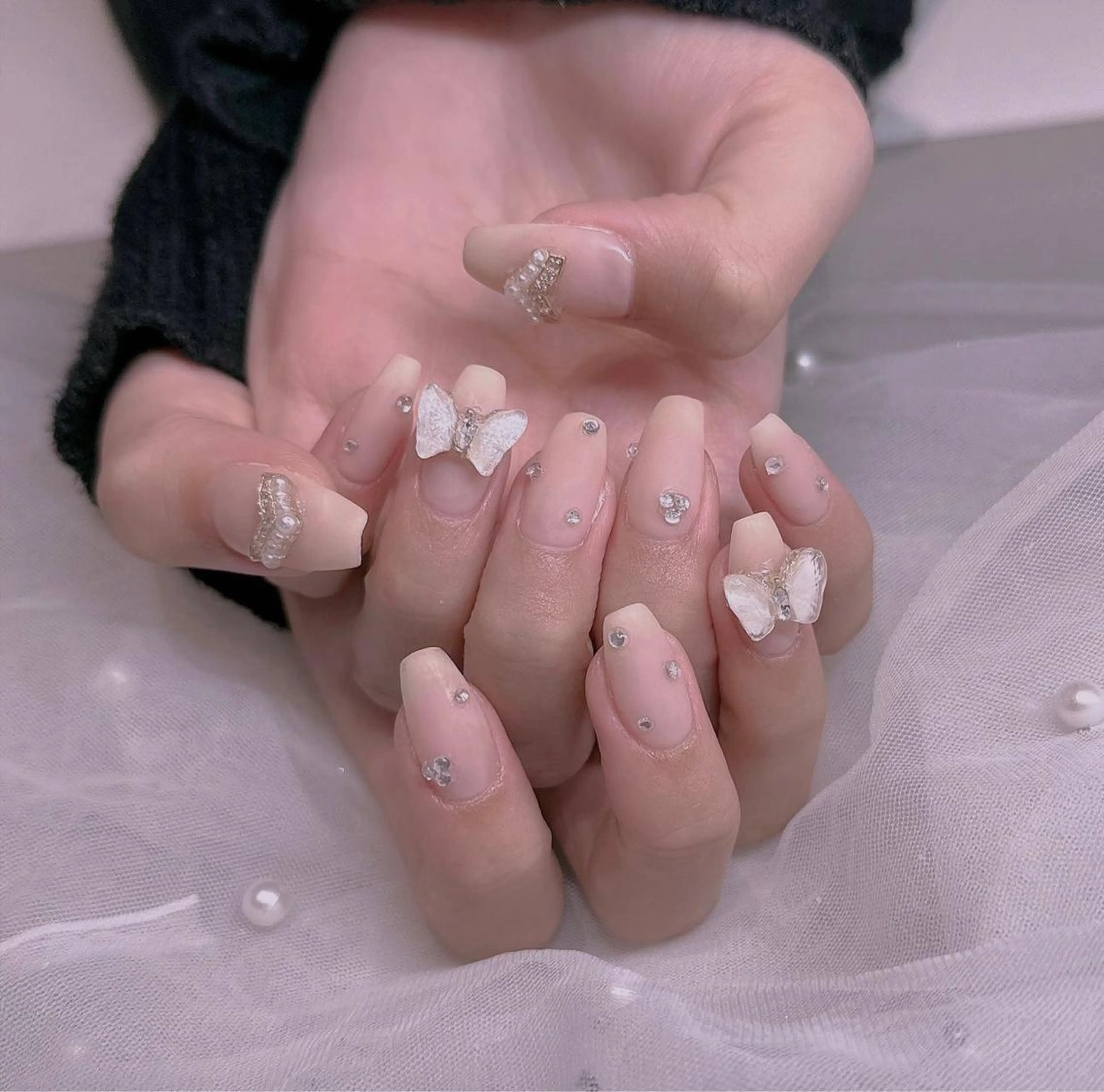 ネイル 長さだし専門店 M2 rikaのネイルデザイン