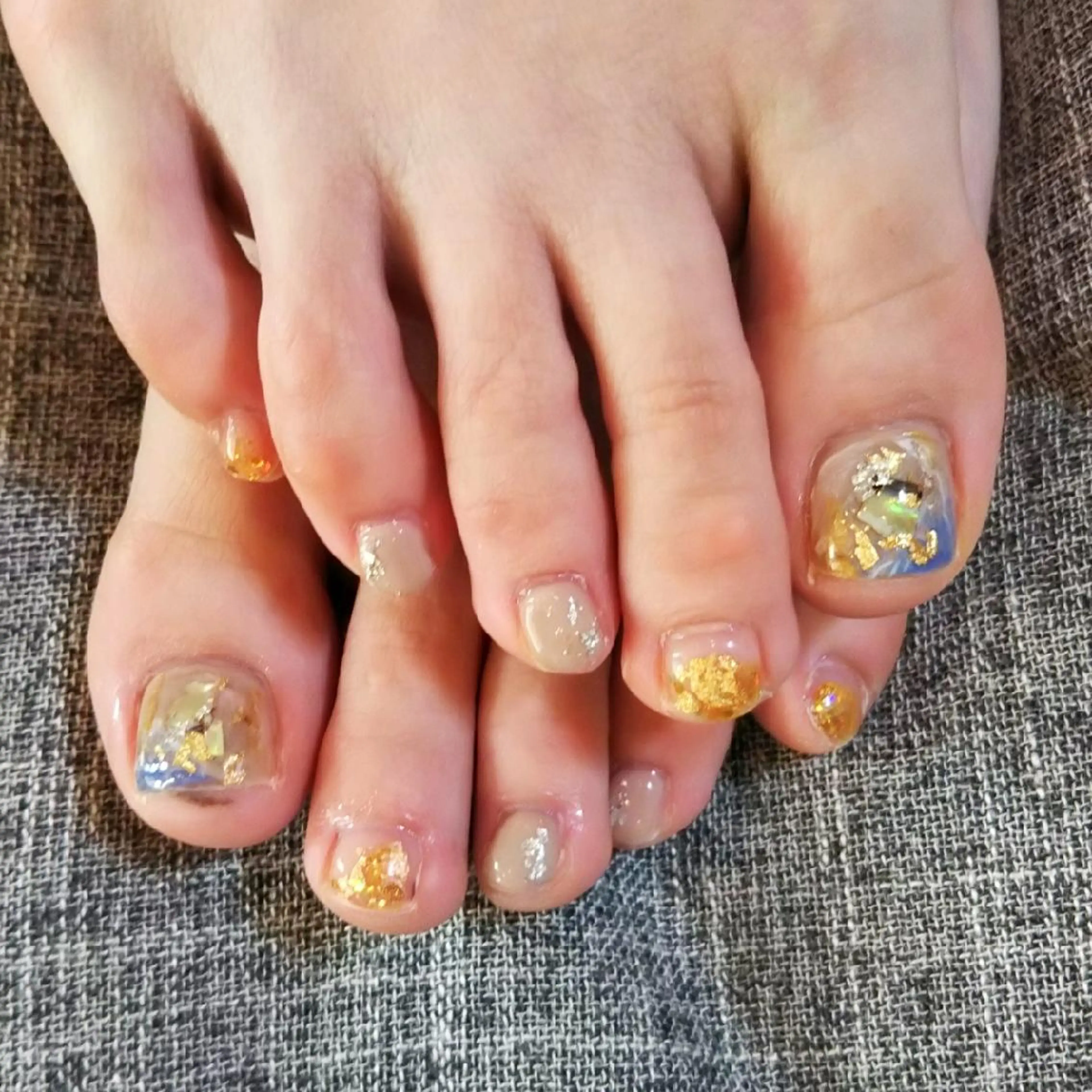 ネイル フットネイル ジェルネイル private salon mieのネイルデザイン