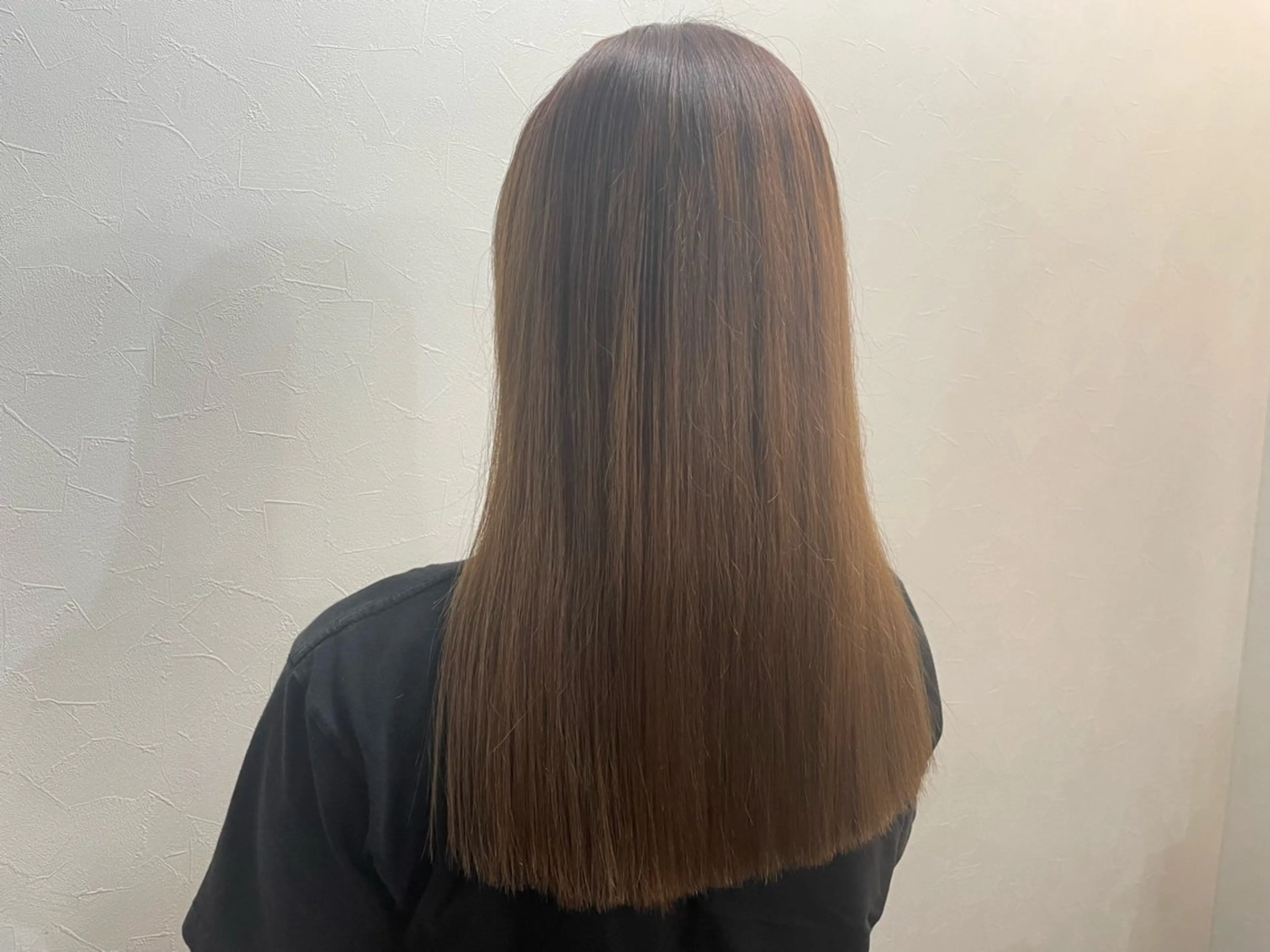 ロング カット ヘアカラー 縮毛矯正 小顔似合わせカット ┊︎＊AYANO＊のヘアスタイル