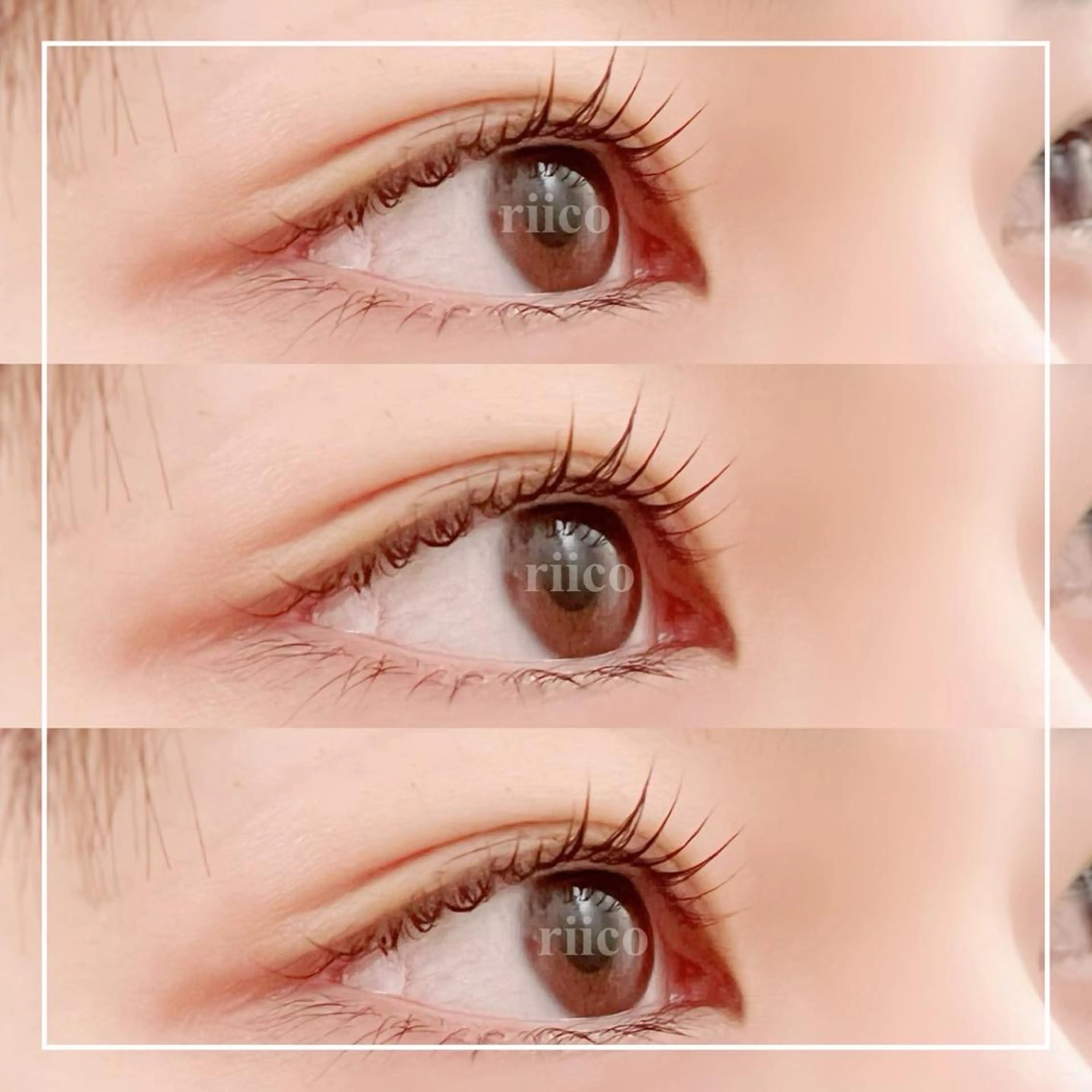 マツエク・マツパ KNACK eye lash RISAのマツエク・マツパデザイン