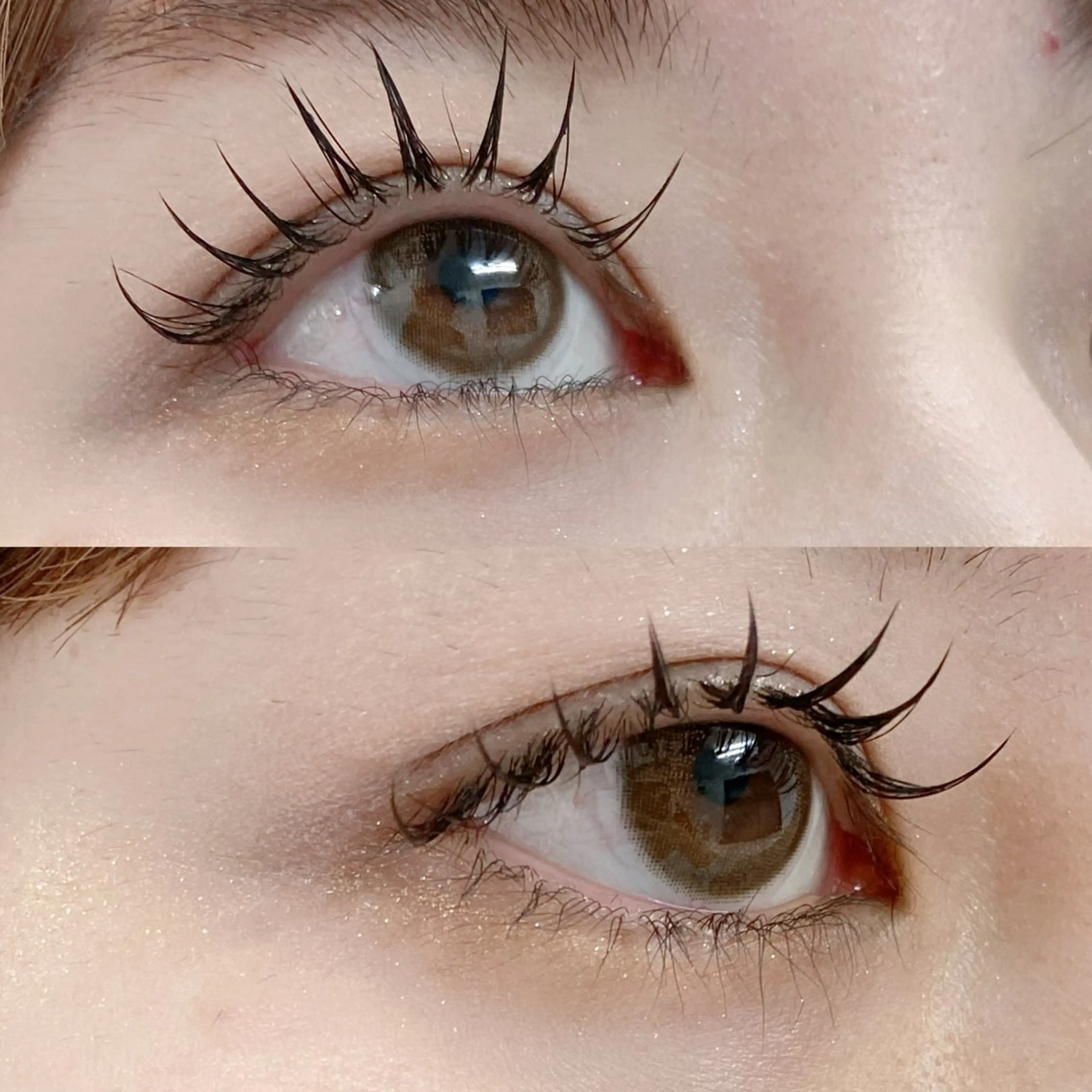 マツエク・マツパ 束感まつ毛 Cカール フラットラッシュ サクラ Bianca市川店のマツエク・マツパデザイン