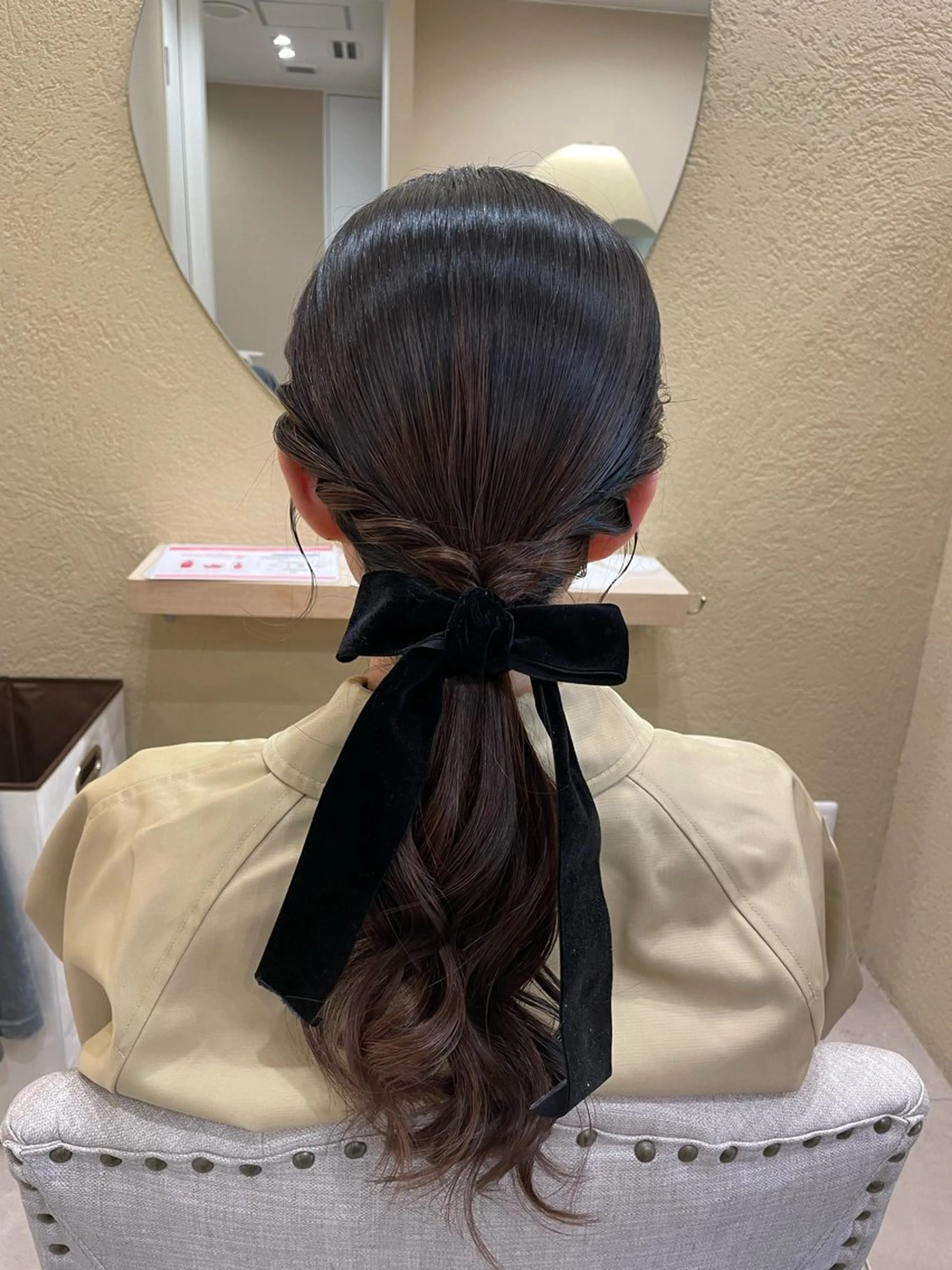 ヘアアレンジ ヘアセット 大賀 祐未のヘアスタイル