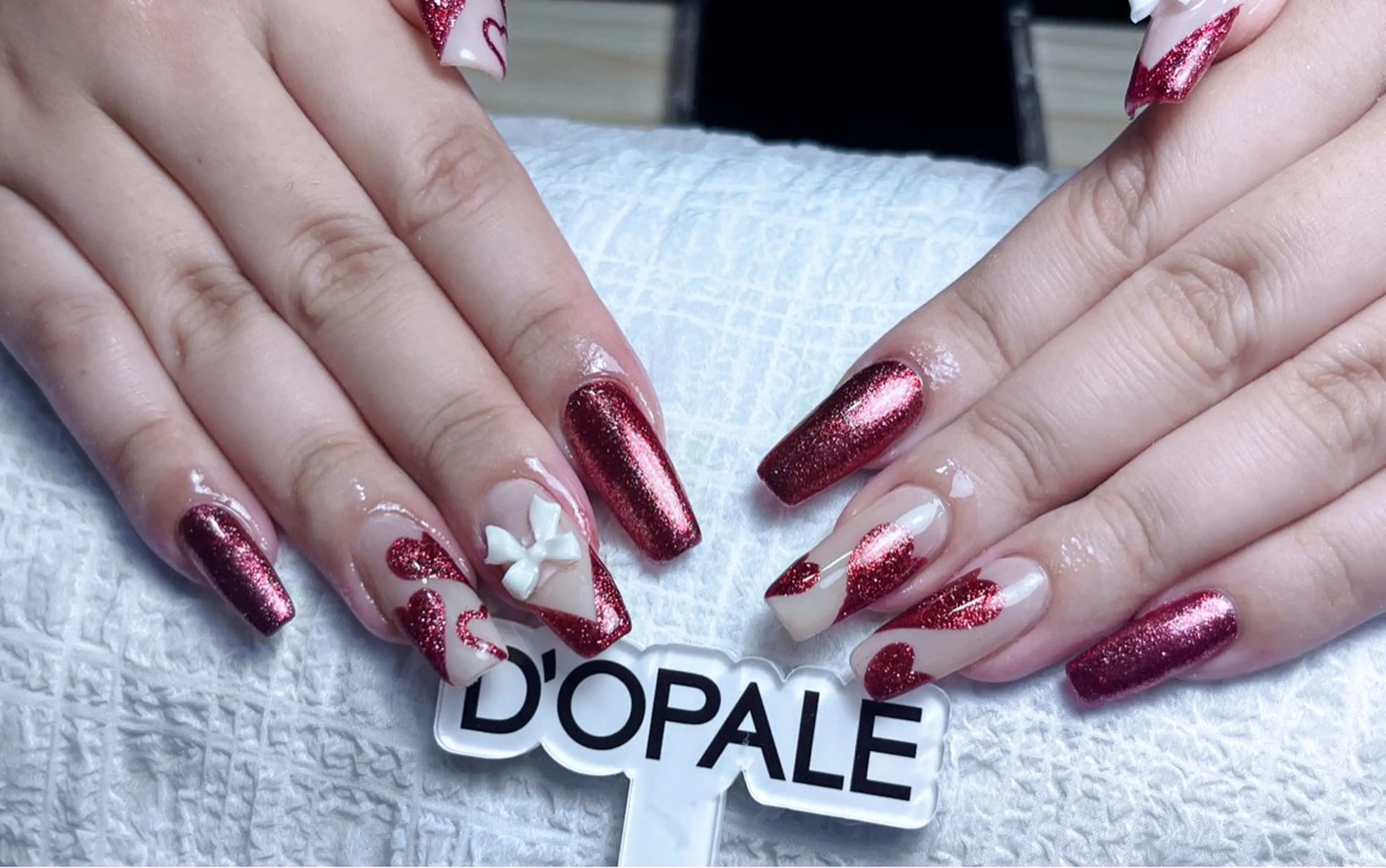 ネイル ハンドネイル 長さ出し専門店 上野店サロンのネイルデザイン