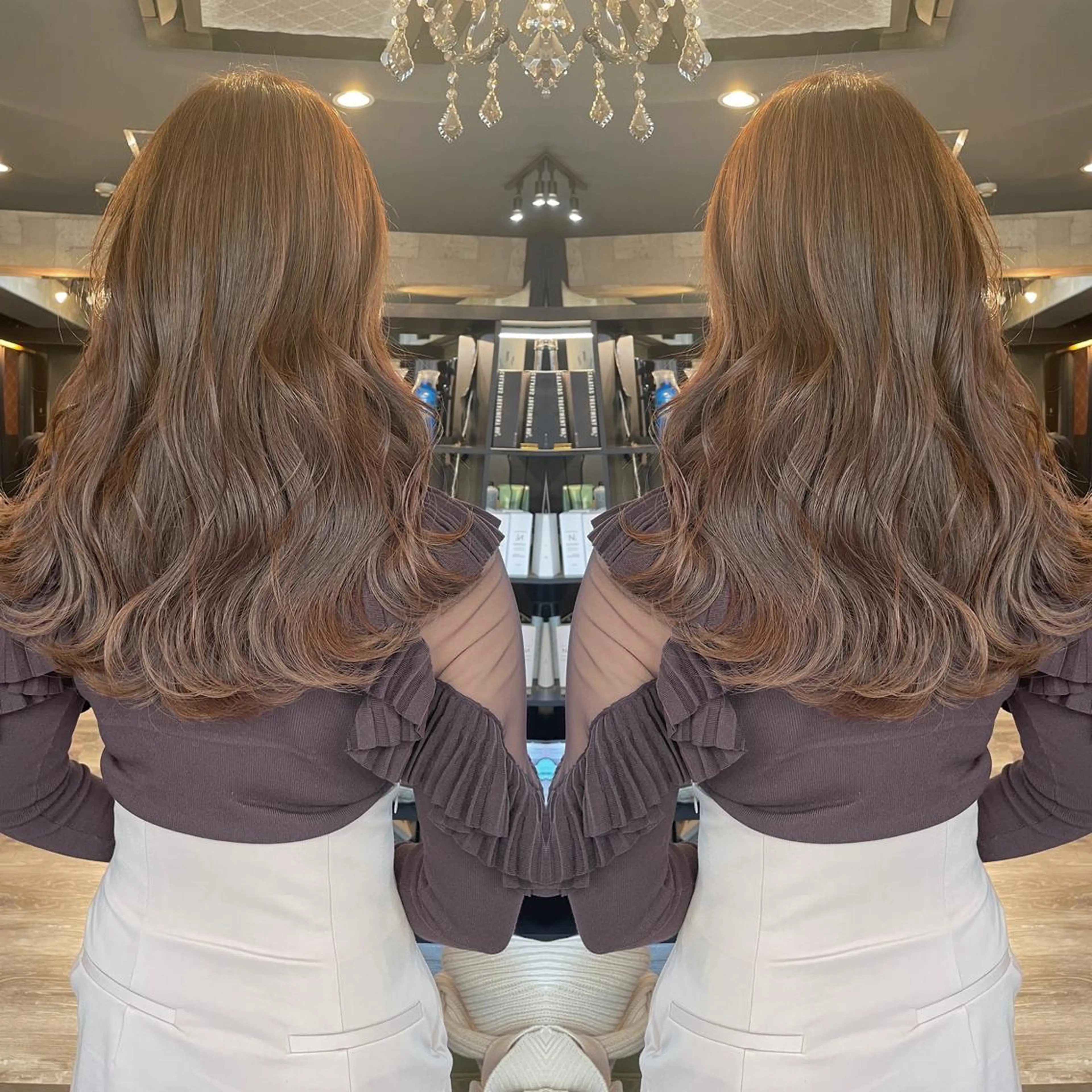 セミロング カラー 【KIRA 代表】 TATSUYAのヘアスタイル