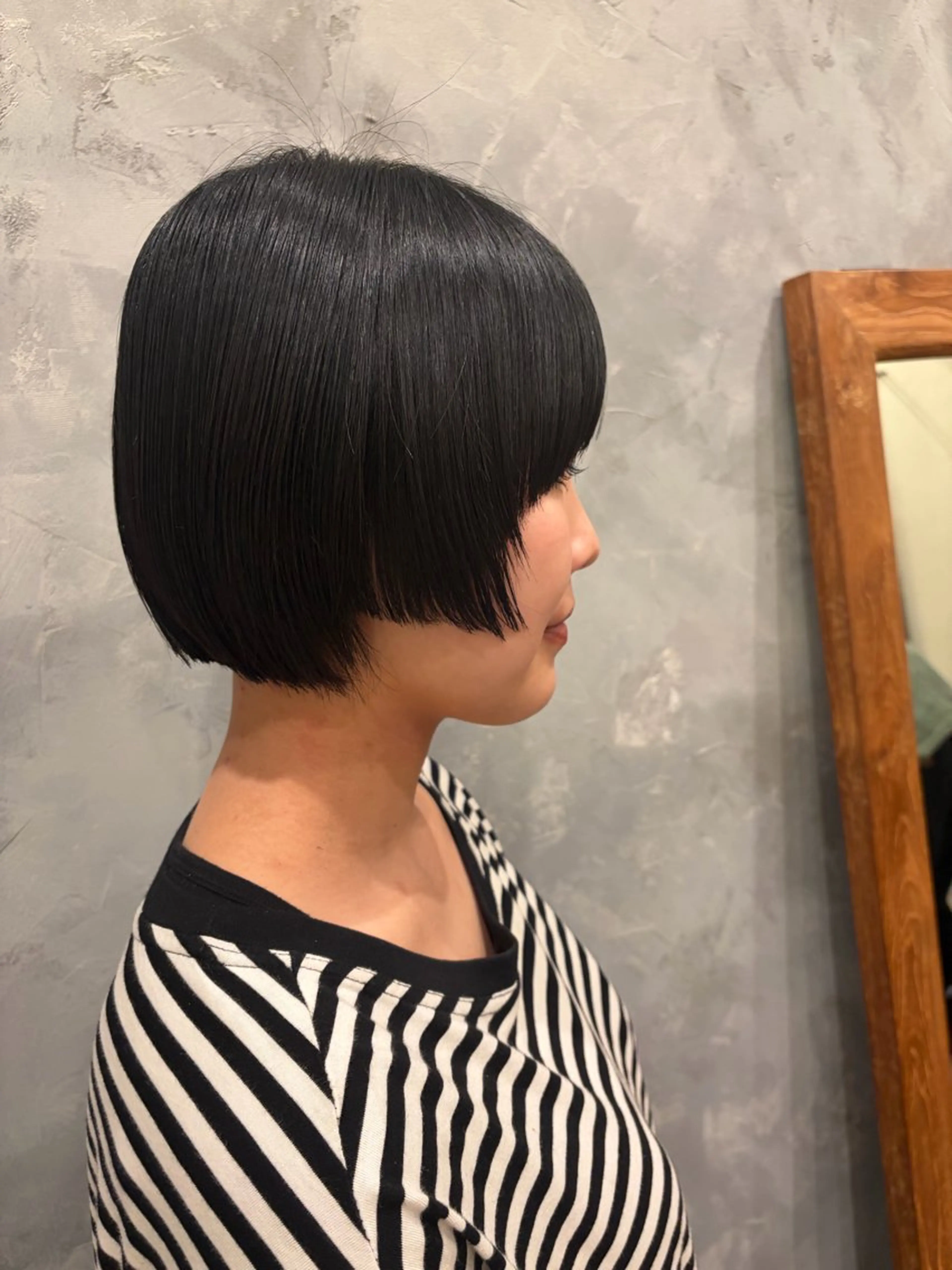 ショート ボブ サイドバング BLUCK所属・優衣 /山形/ BLUCKのヘアスタイル