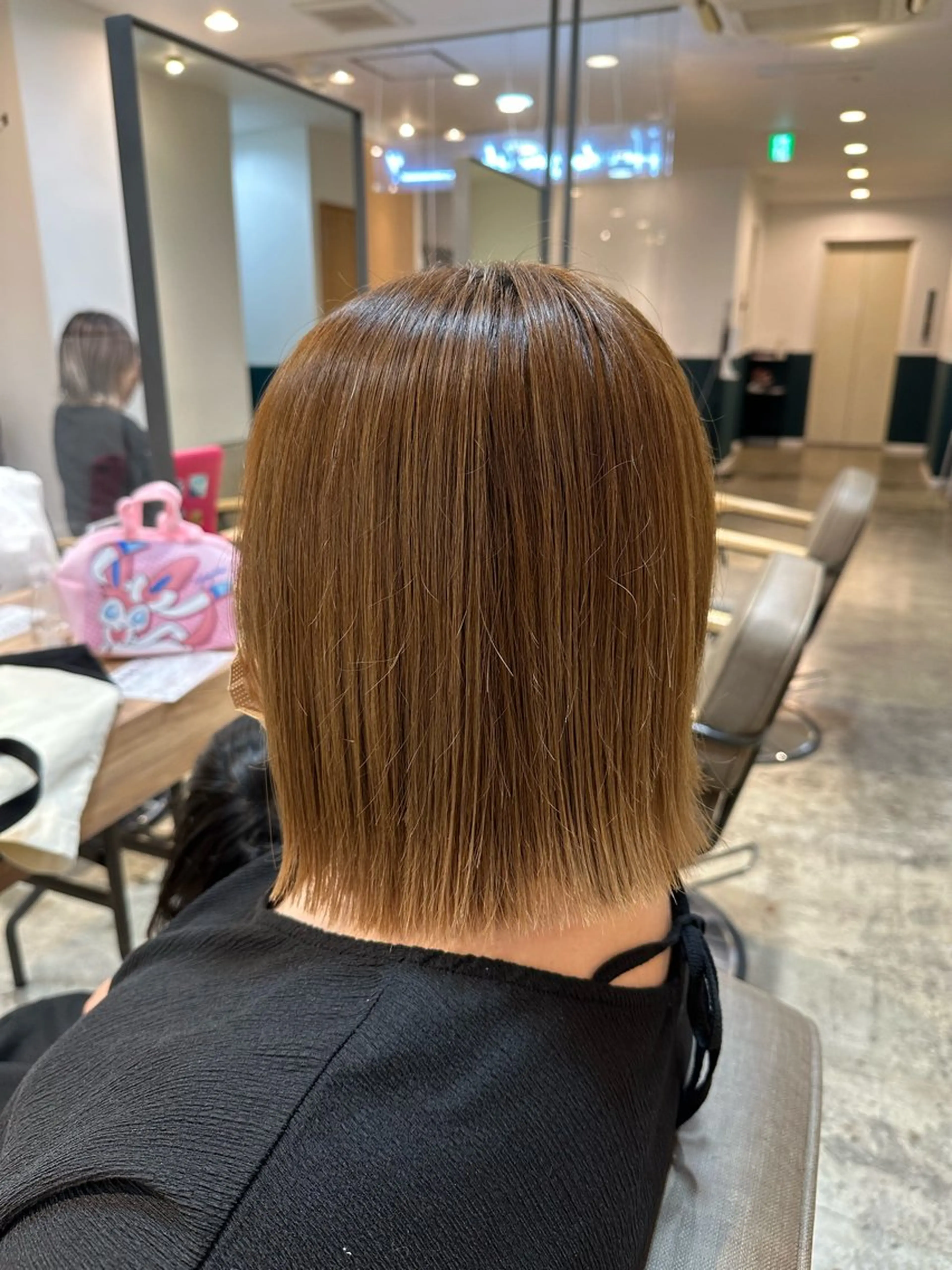 ミディアム ボブ 外ハネヘア ボブ特化美容師 /荒井悠葵のヘアスタイル