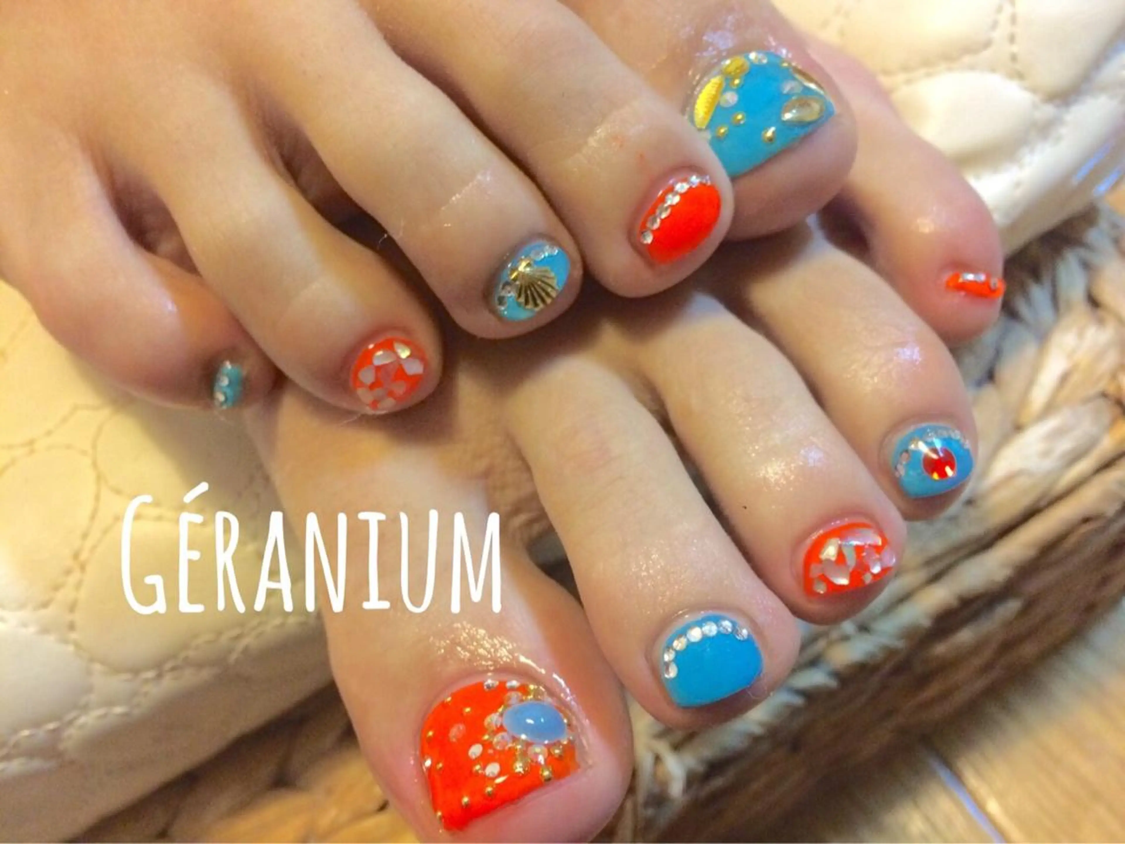 ネイル GéRanium Harukaのネイルデザイン