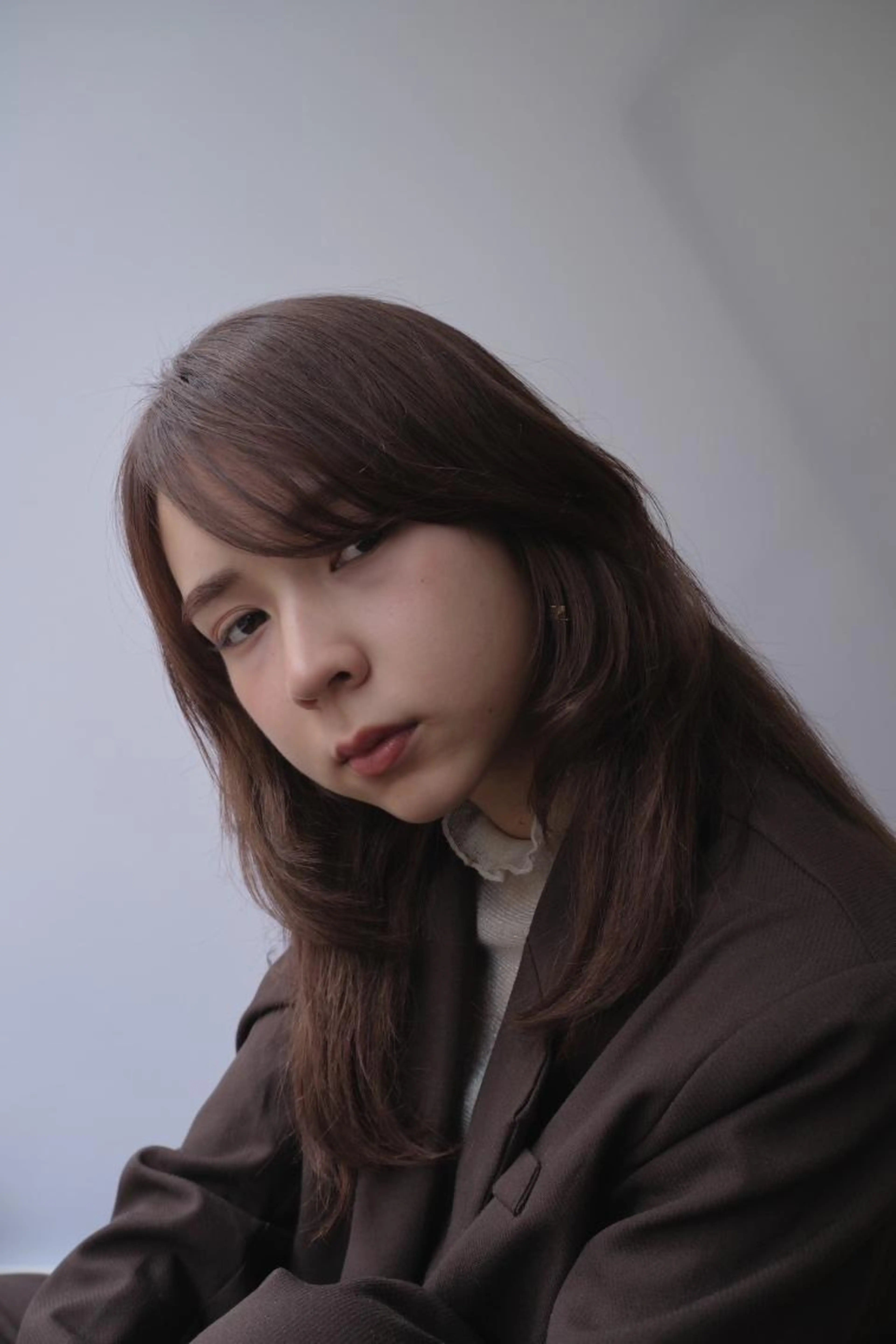 [おしゃれ白髪染め]カット＋グレイカラー　12100円【艶髪/透明感/韓国ヘア】の写真