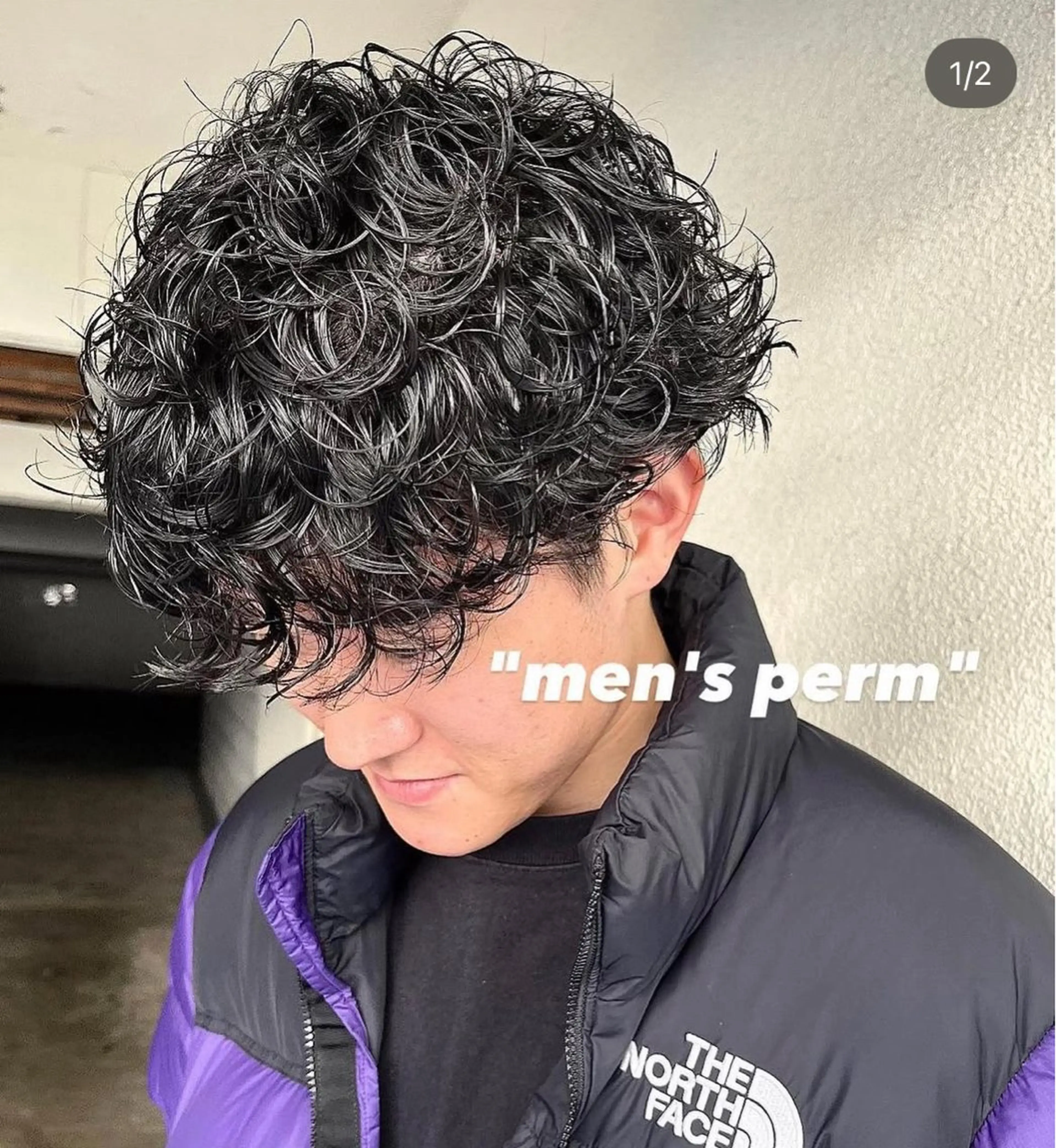 カットパーマ(波巻き)【U30以下】の写真