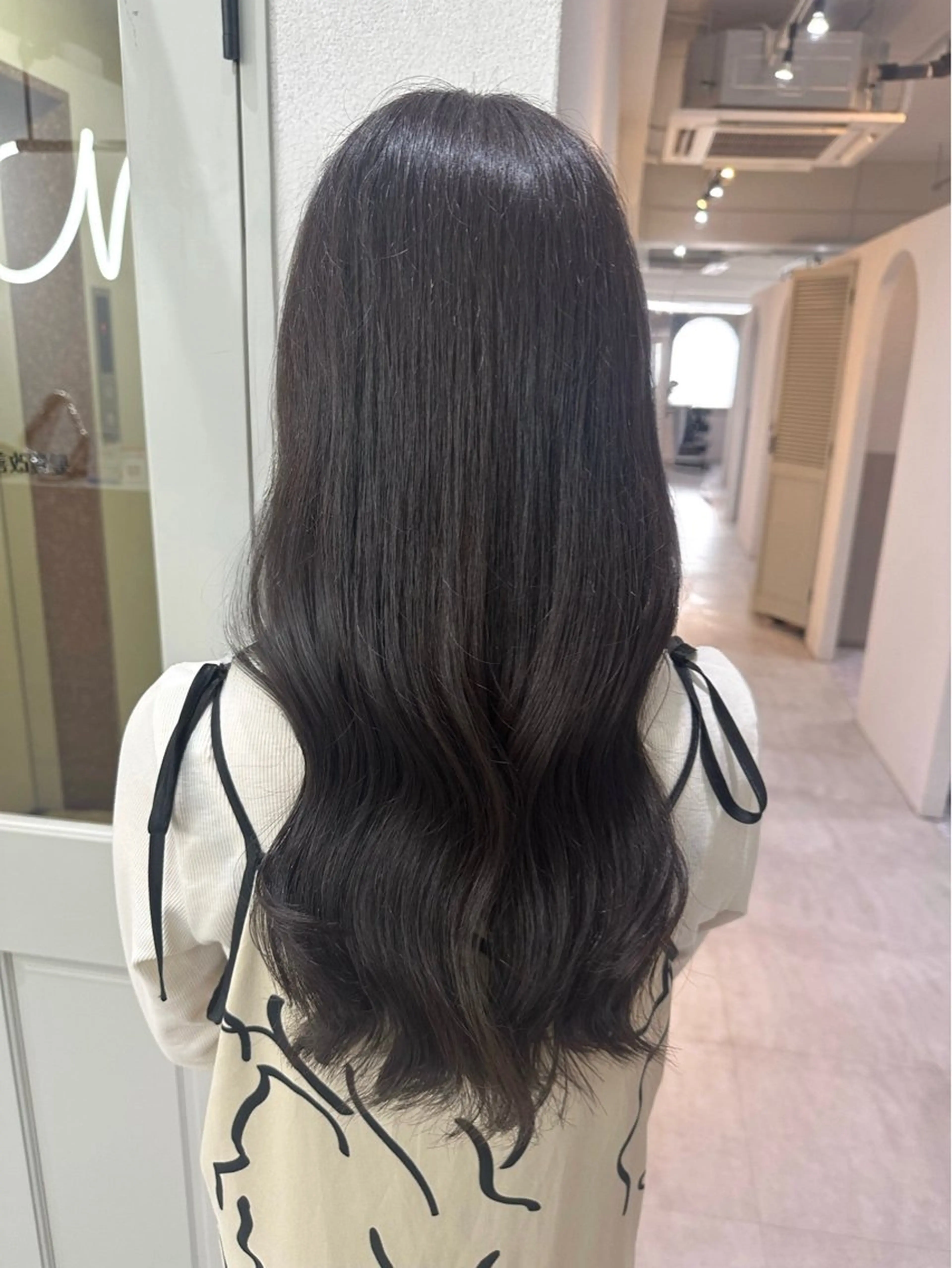 セミロング カラー カット ヘアカラー トリートメント 🪞個室サロン/韓国 艶髪/keito🪞のヘアスタイル