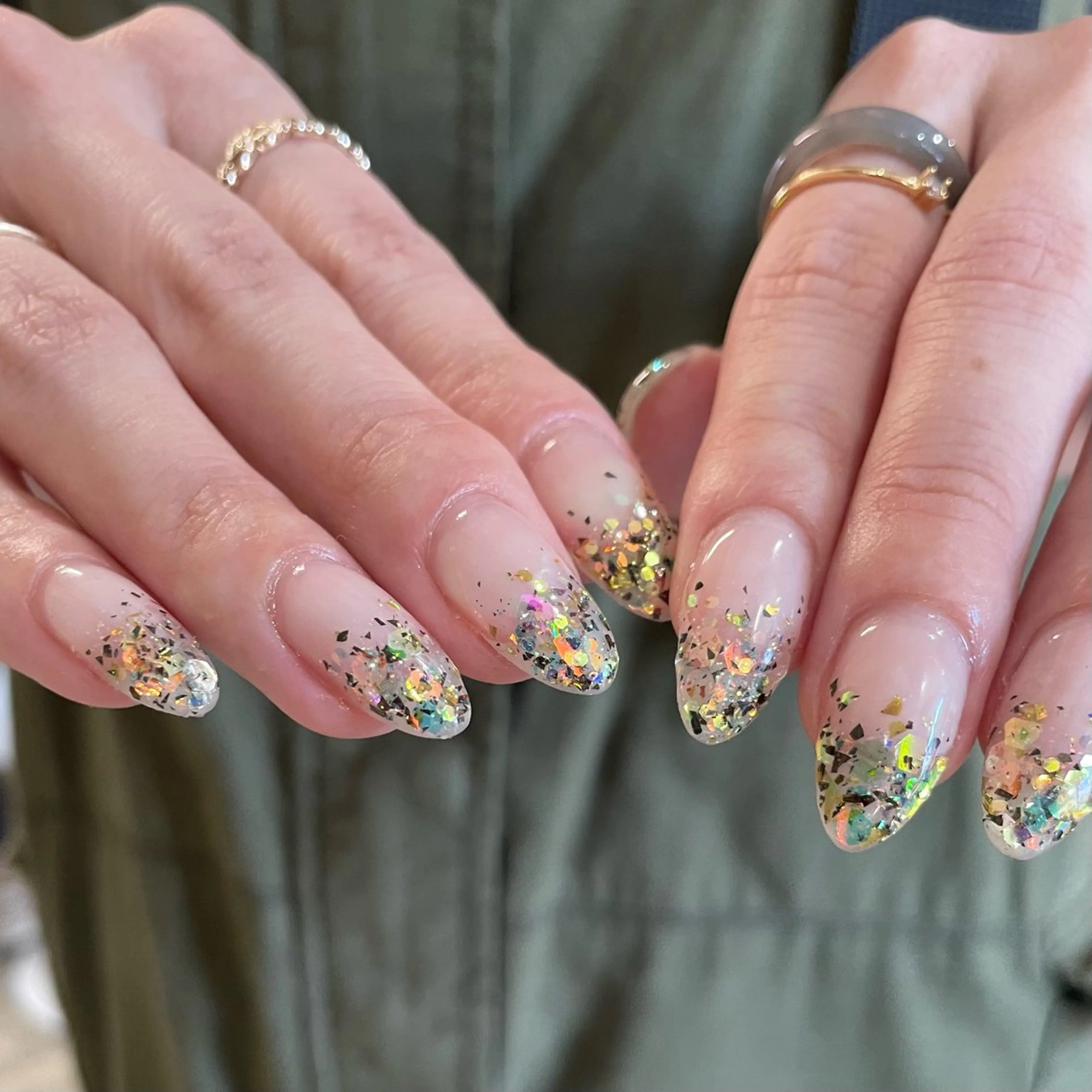 🉐🉐【長さ出し10本💅🏻】ラメグラorマグネット¥9,500（オフなし限定）の写真