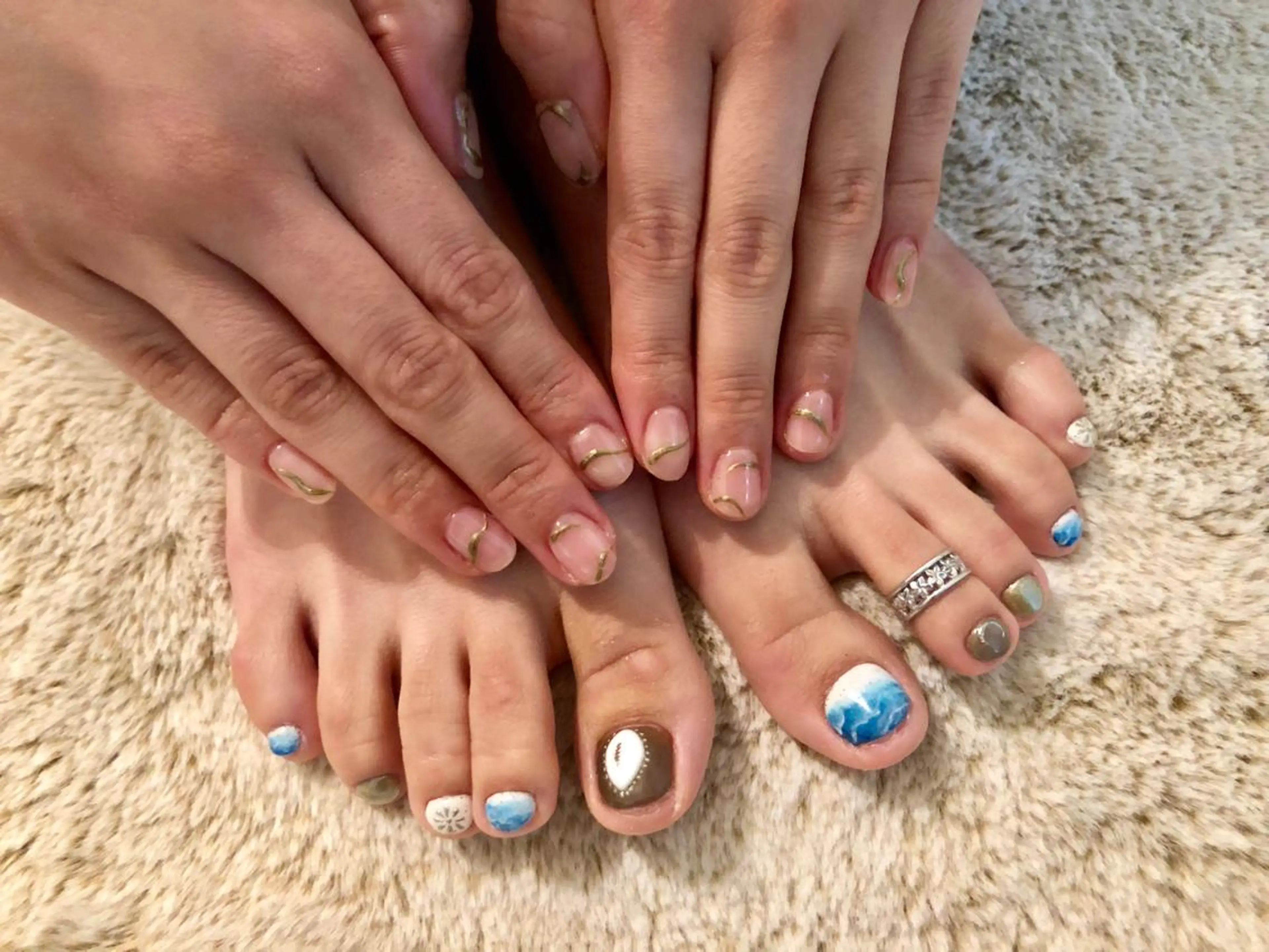 ネイル Amber21.所属・Nagahama Akariのネイルデザイン