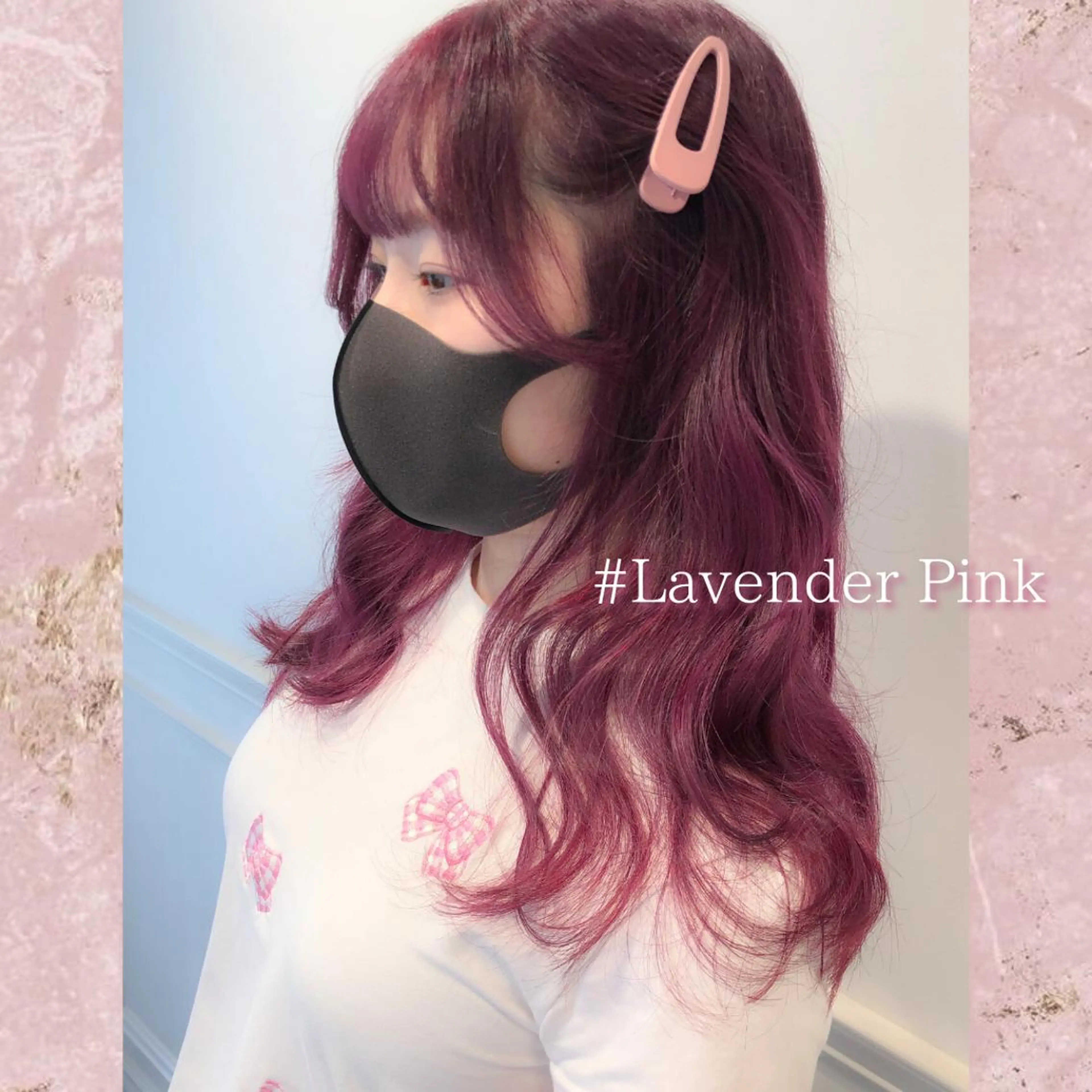 セミロング カラー ブリーチ LOTTA CUCCI所属・miyu /トレンド カラー×艶髪のヘアスタイル