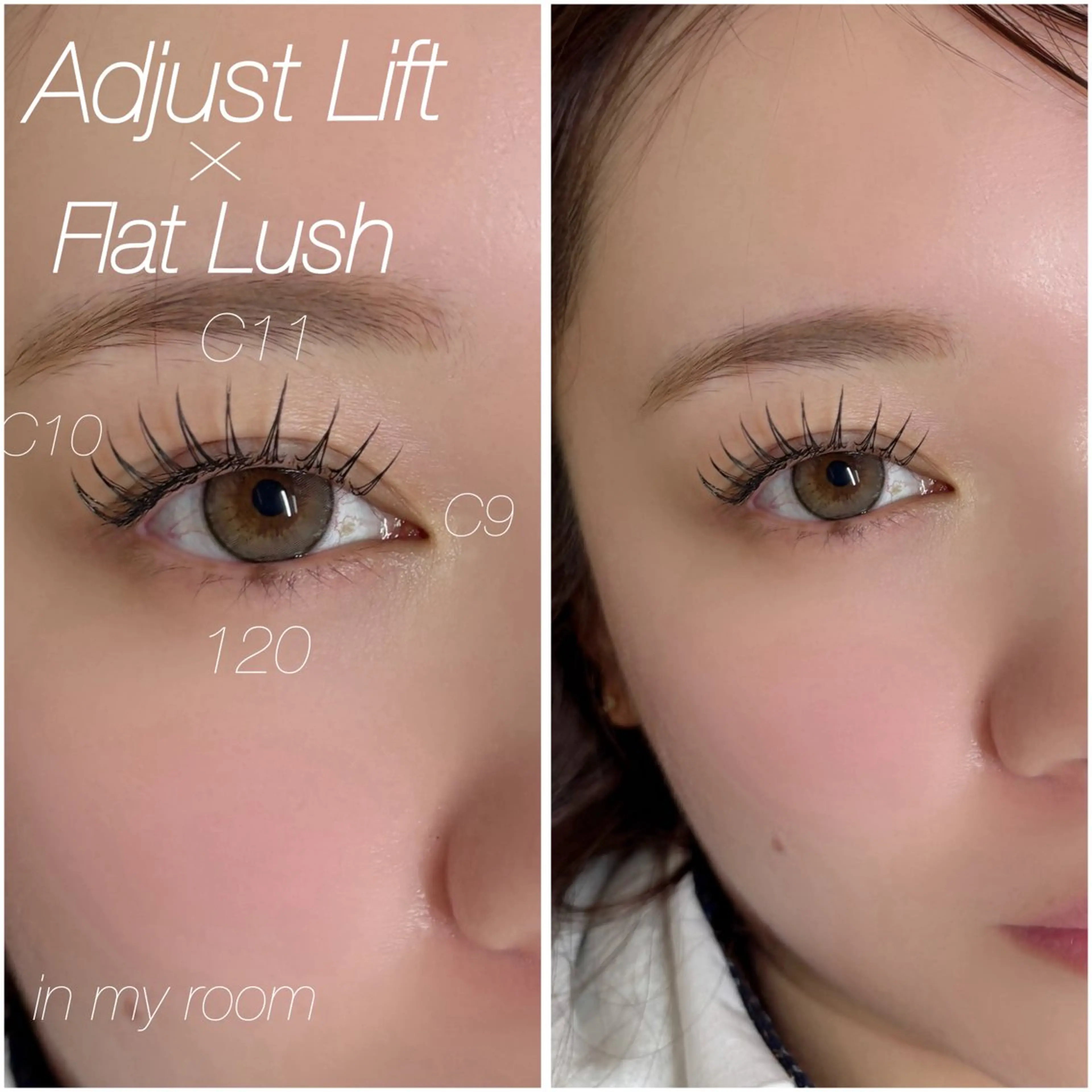 マツエク・マツパ マツエク ☽𝘀𝗵𝗶 𝘀𝗵𝗶☽のマツエク・マツパデザイン