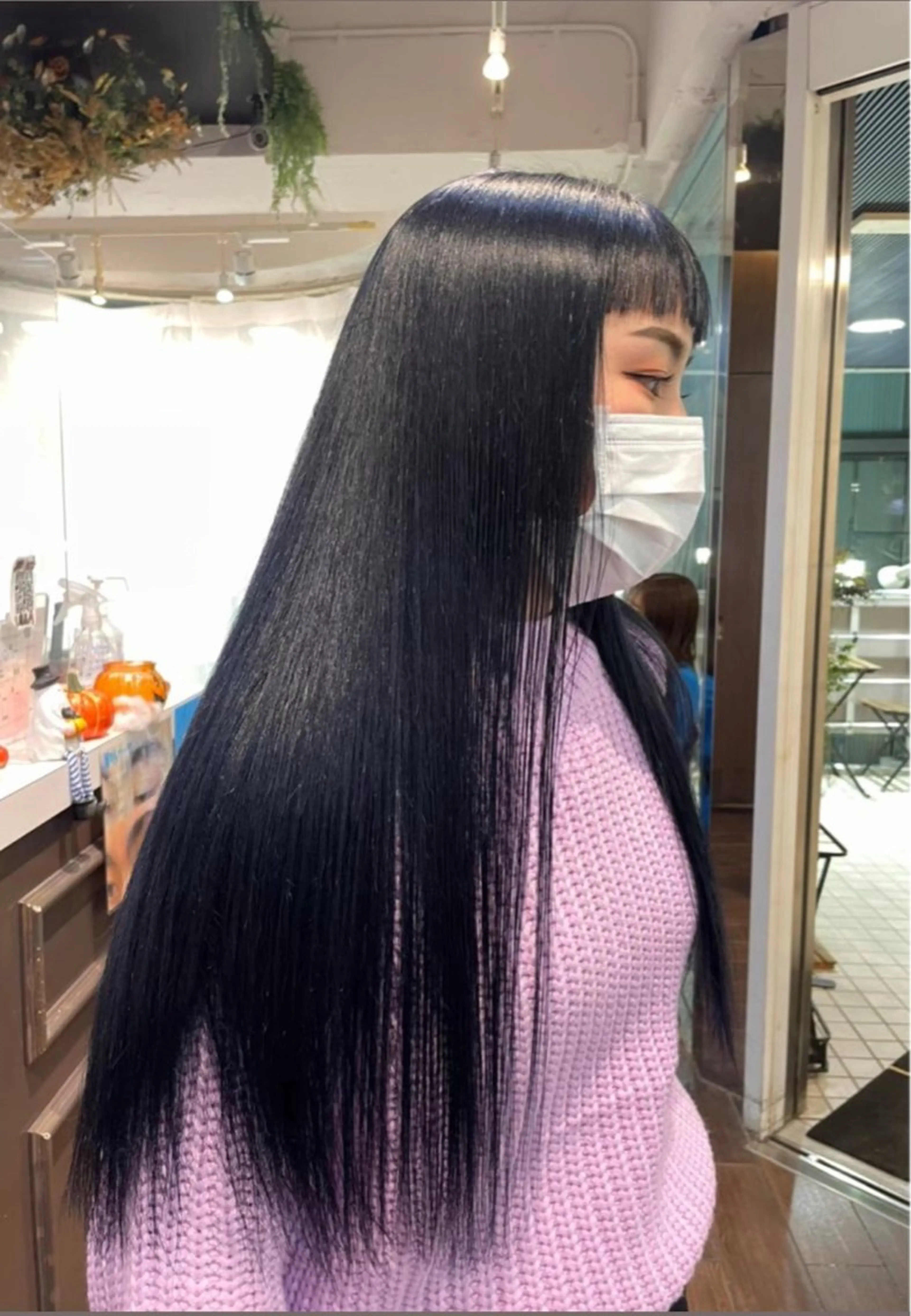 ロング 縮毛矯正 Rei/ 縮毛矯正/ ハイライトカラー募集のヘアスタイル