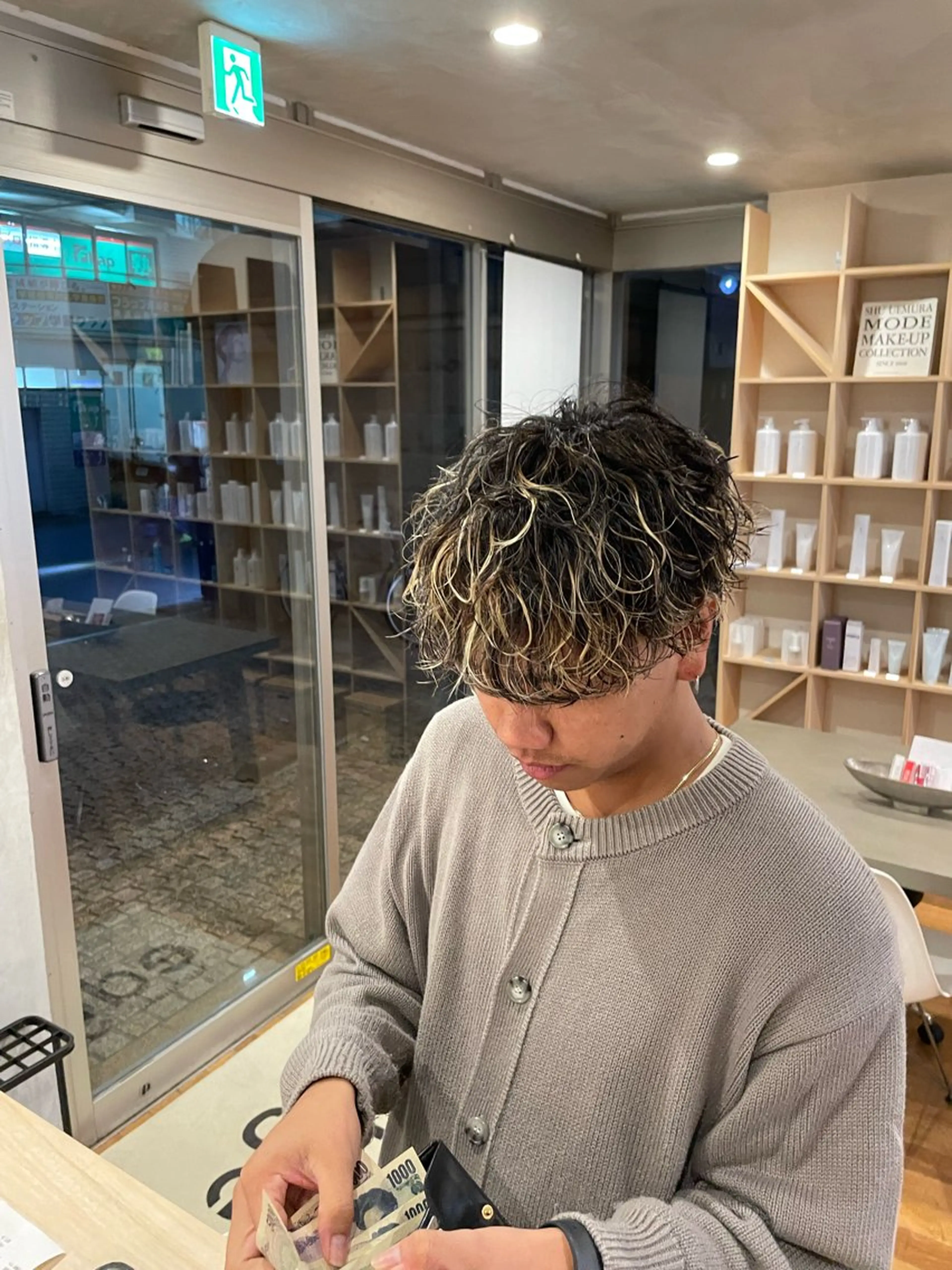 ショート 柏/シャドウパーマ/ ナチュラル/颯寿のヘアスタイル