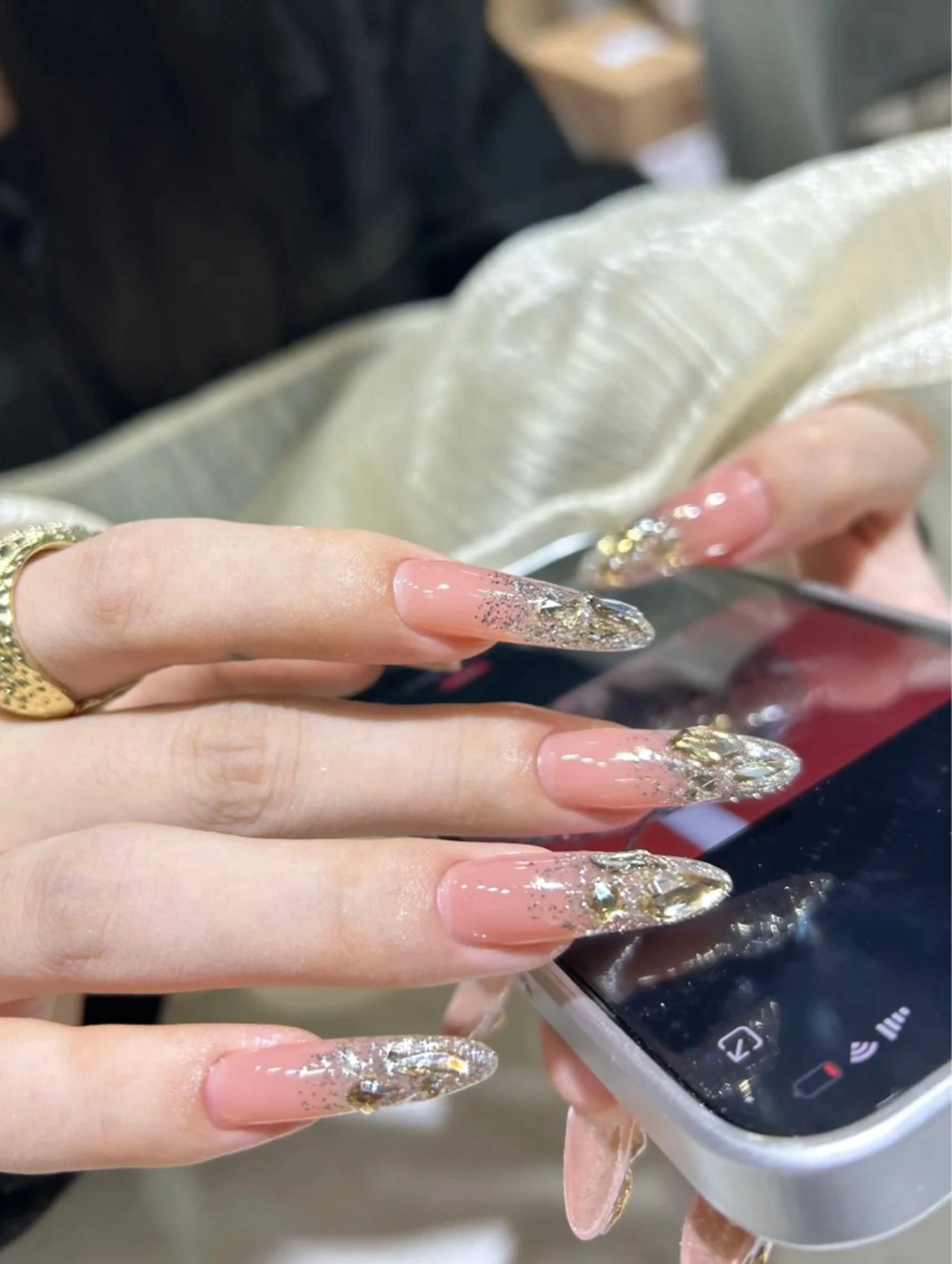 チップお持ち込みデザイン　¥8490の写真