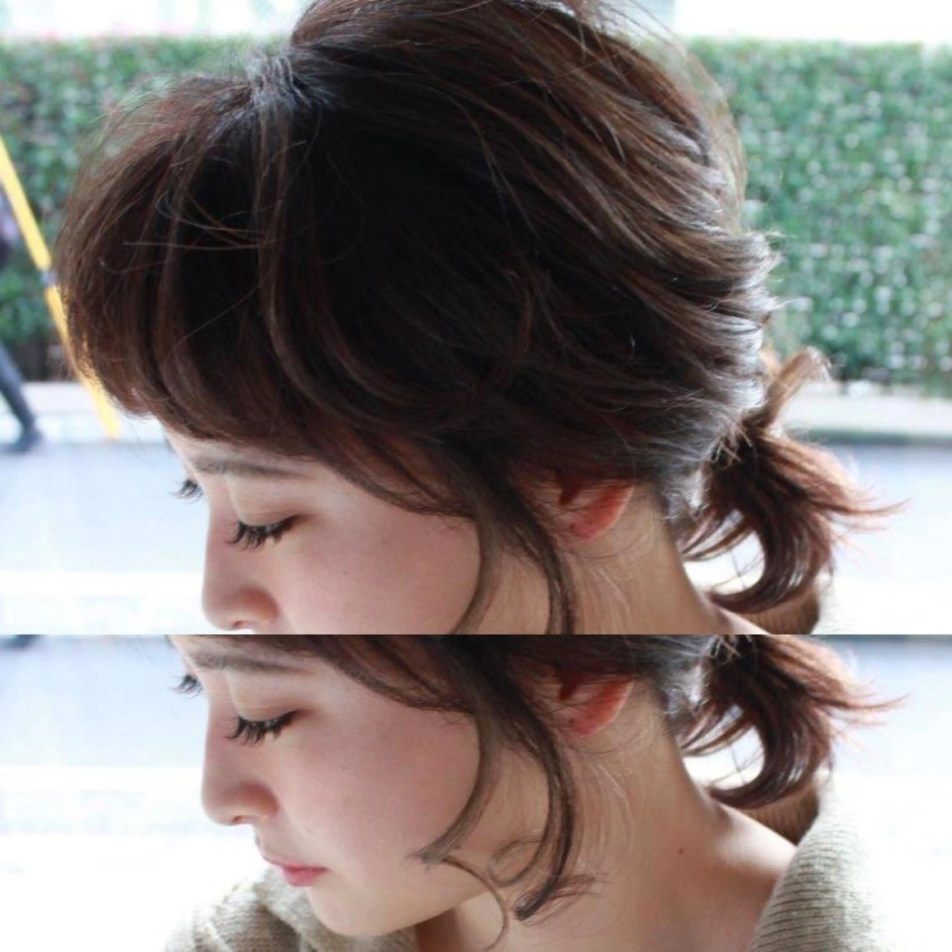 ミディアム 三ツ井凌 【ヘアケアサロン】のヘアスタイル