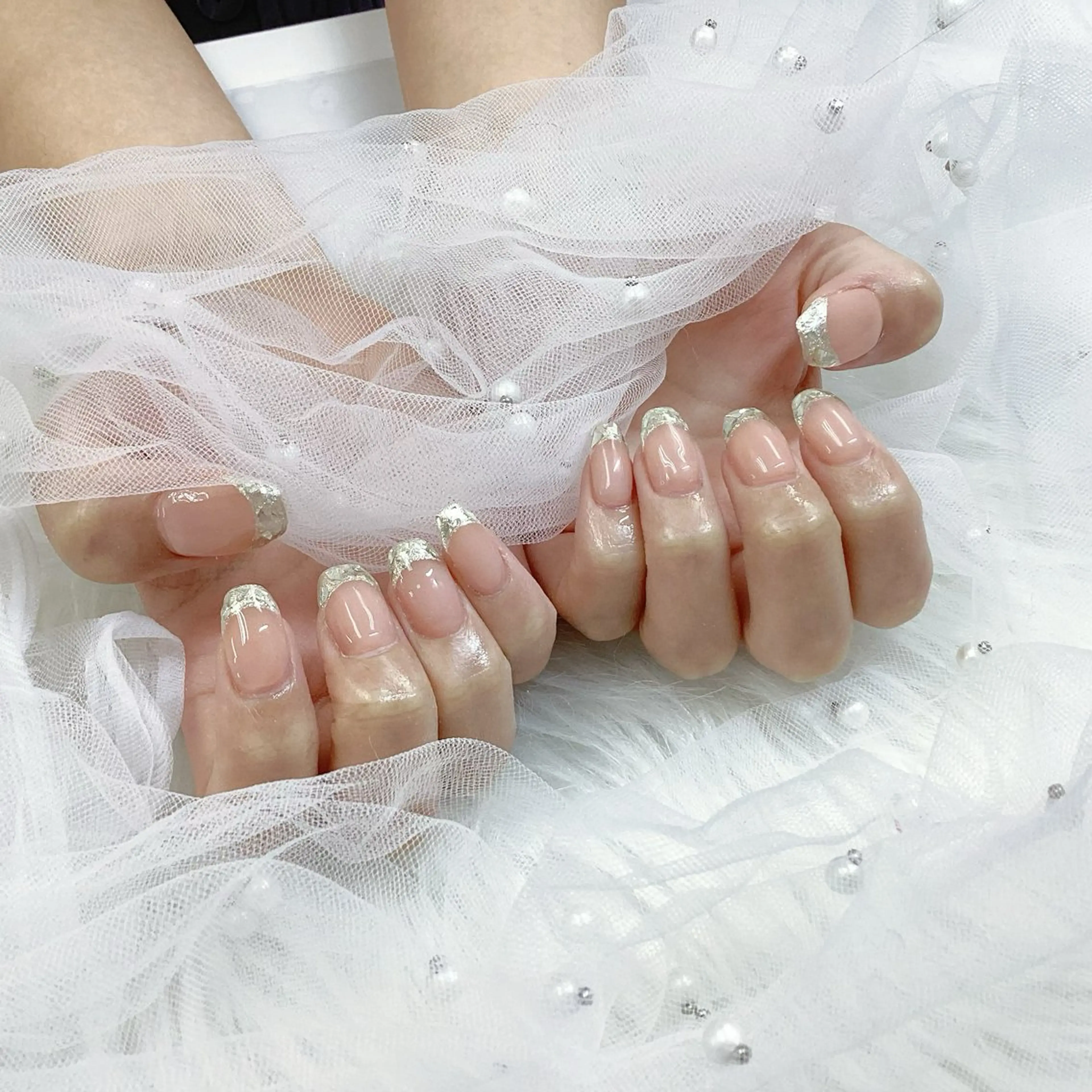 ネイル パーツ全部¥110 サロンミミのネイルデザイン