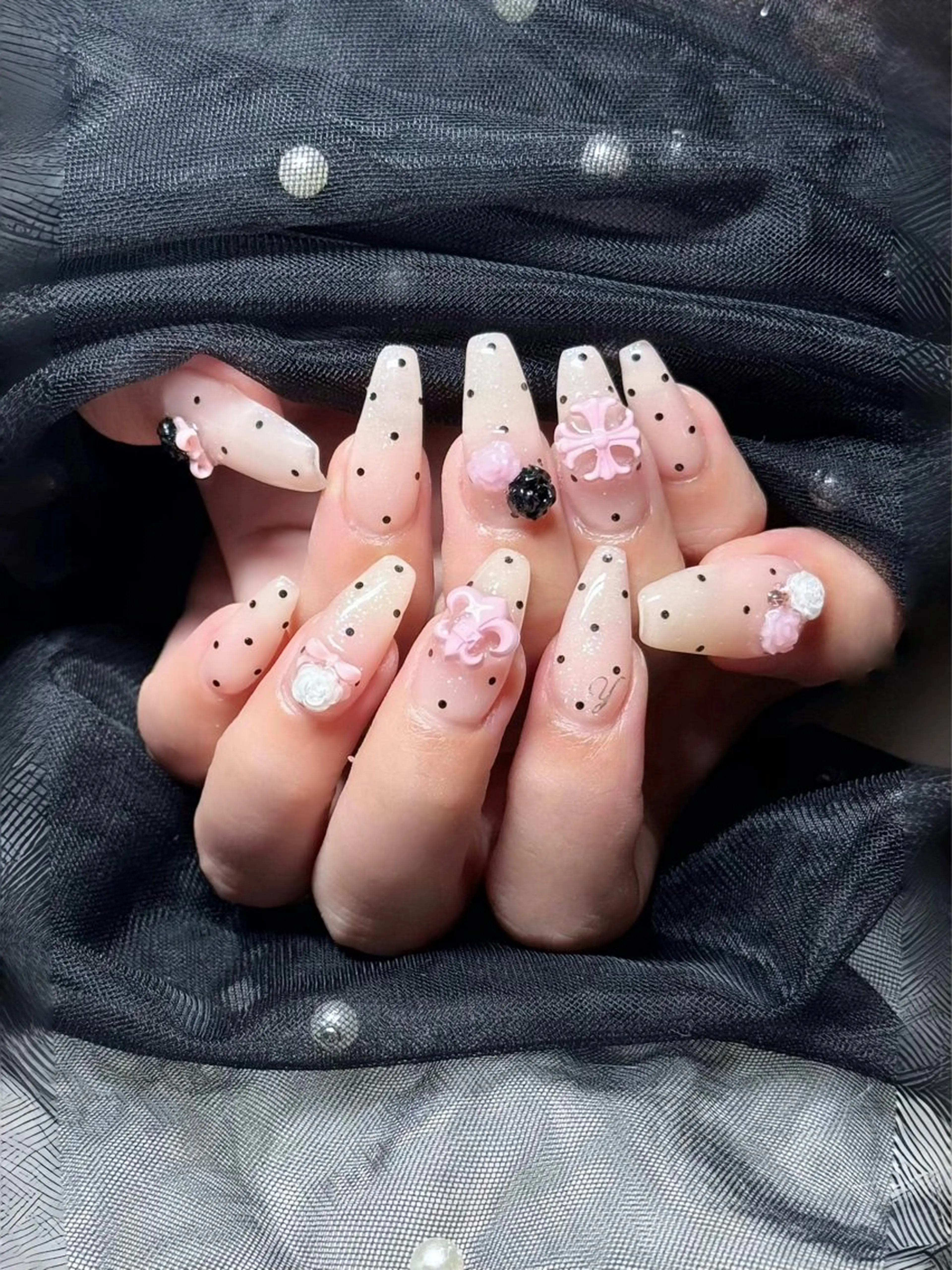 ハンド💅🏻持ち込み90分アート‼️オフ込みOK🍒の写真