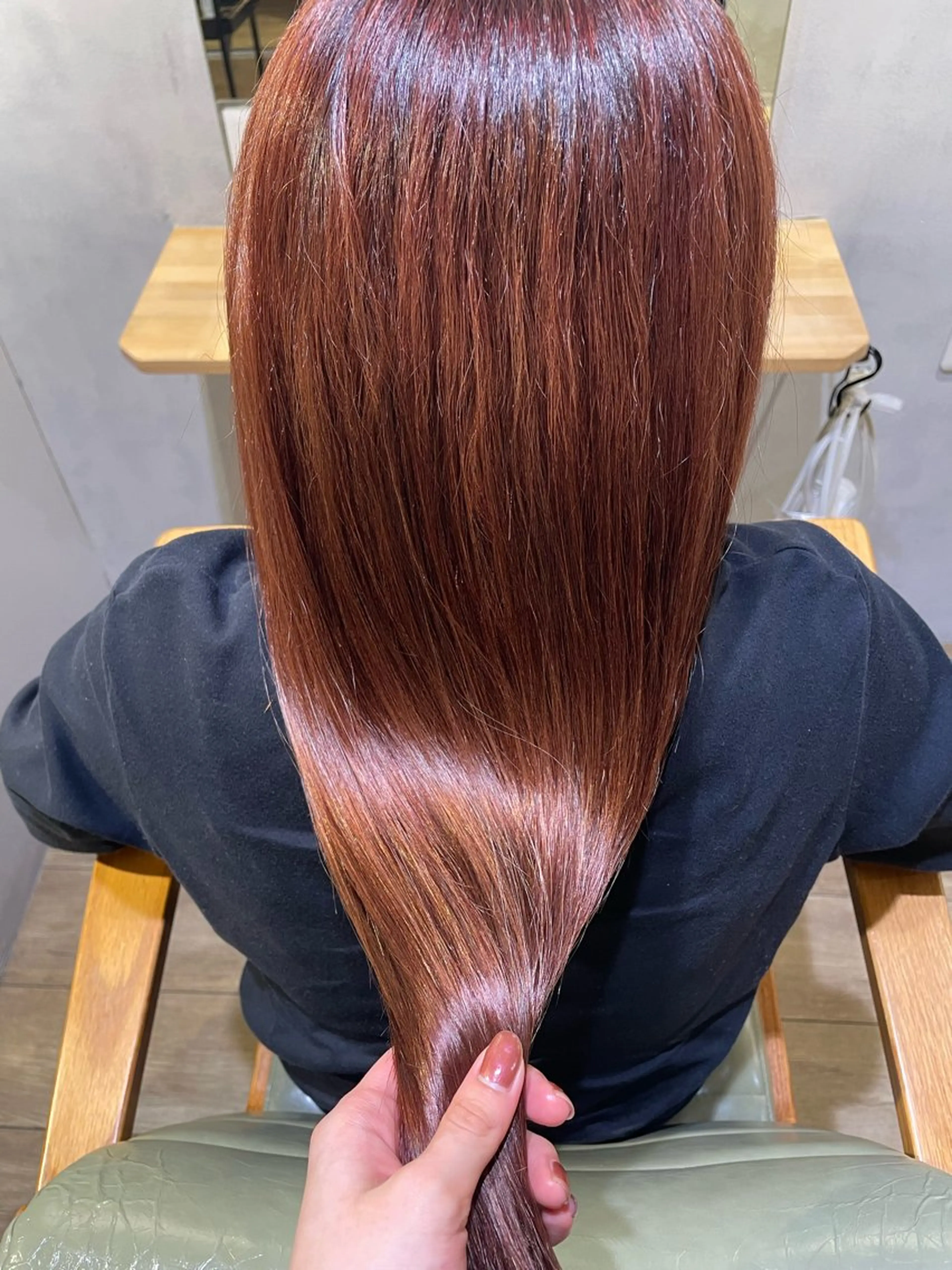 ロング カラー Uil所属・ながこ /透明感カラーのヘアスタイル