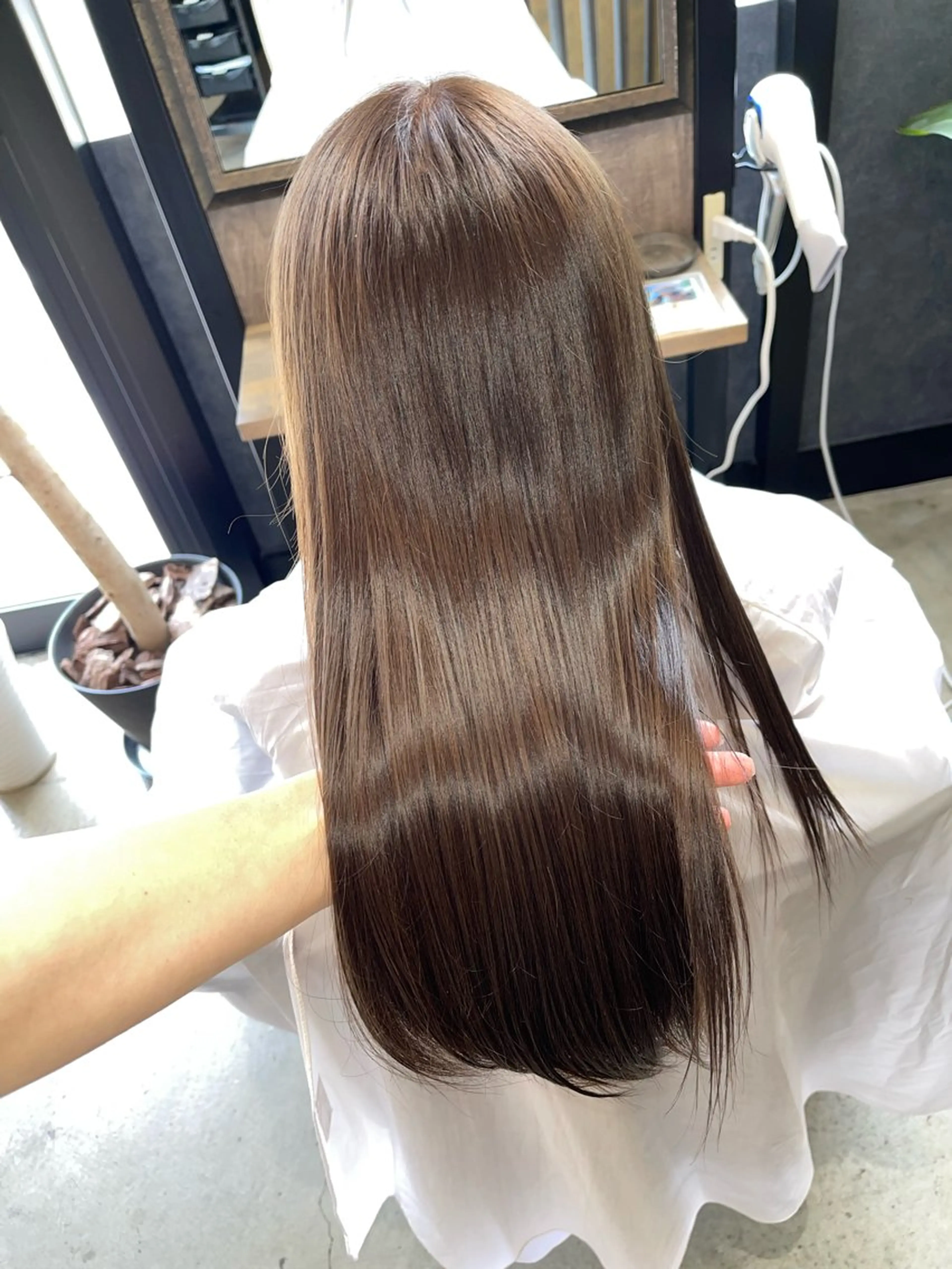 ロング ダブルカラー /まつ毛パーマ🎀のヘアスタイル