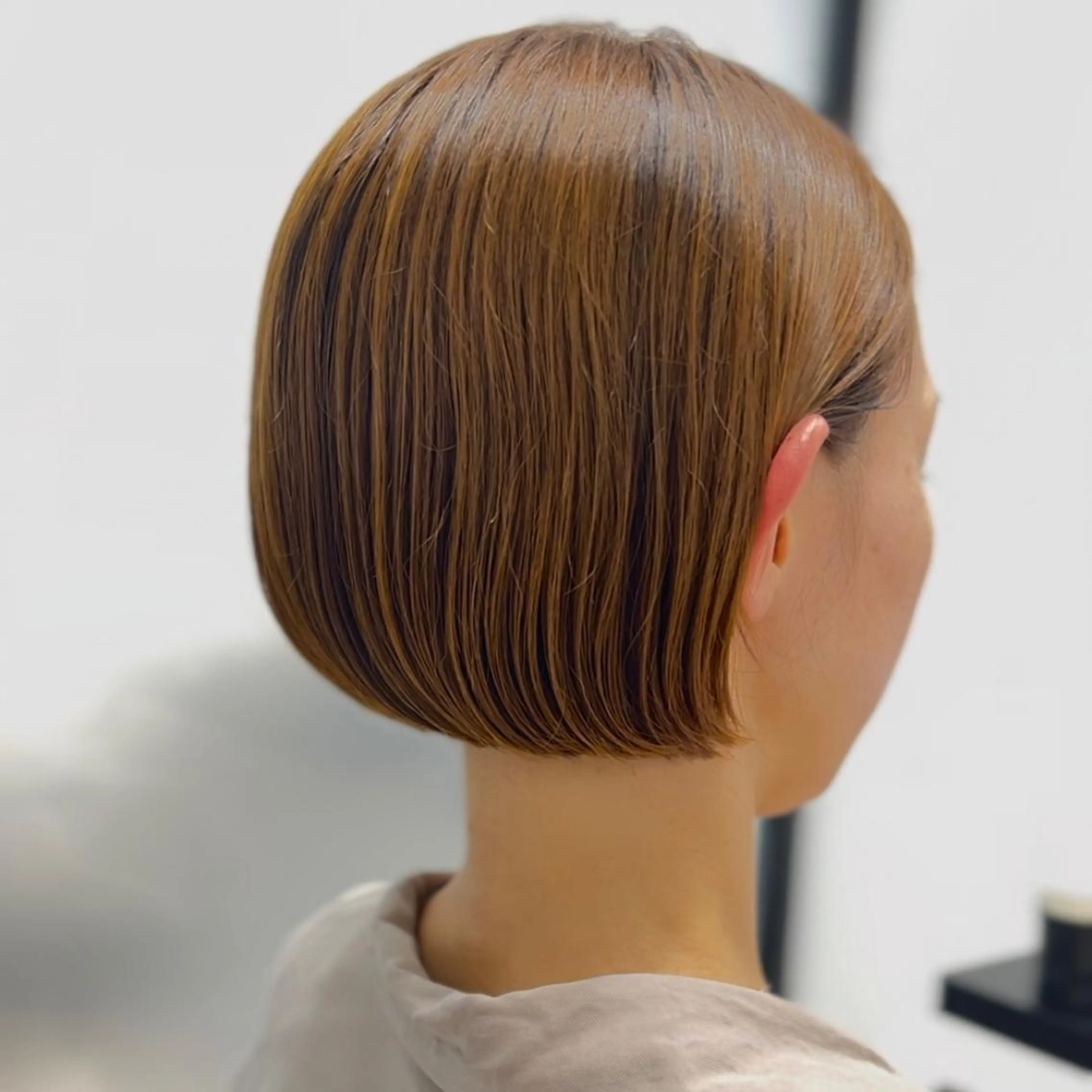 ショート カラー ボブ ショートヘア、ボブ こやさん　コヤマのヘアスタイル